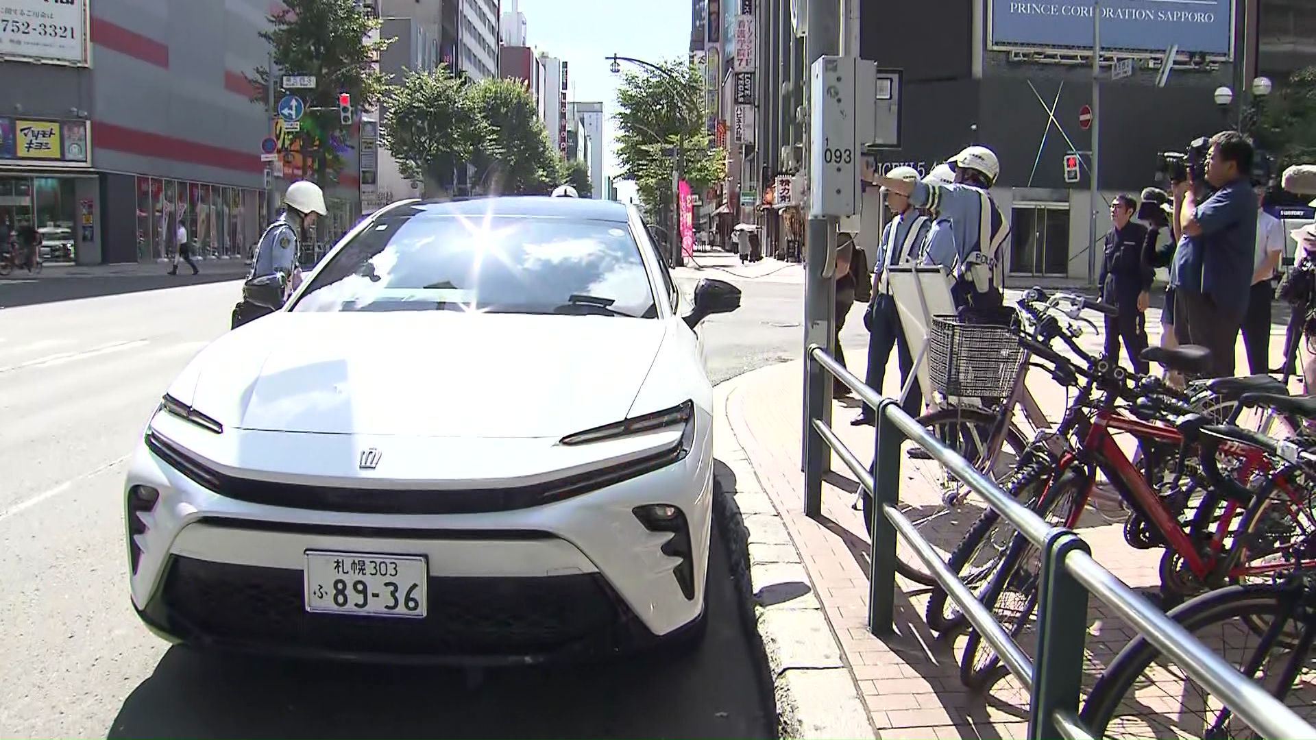 ブラックアウト時のススキノの様子