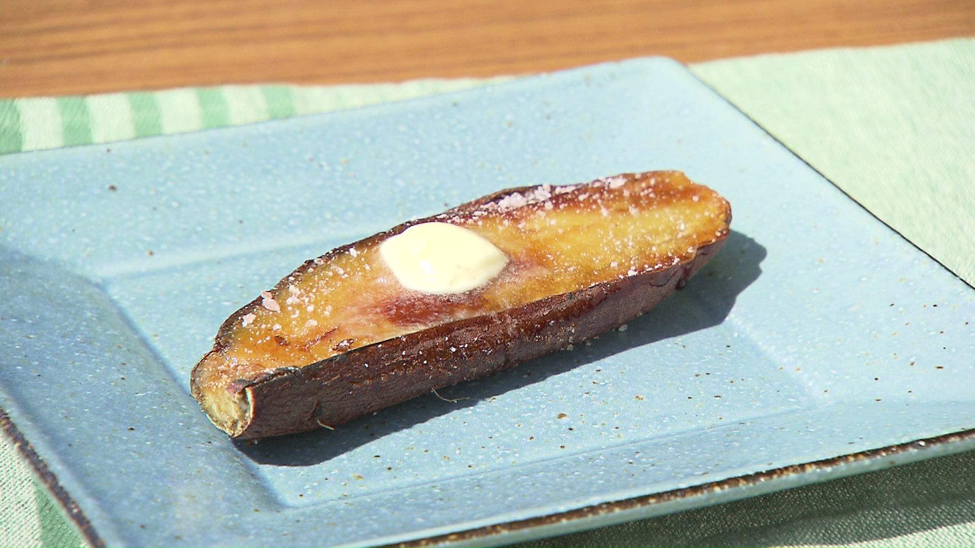 キャラメリゼされた焼き芋