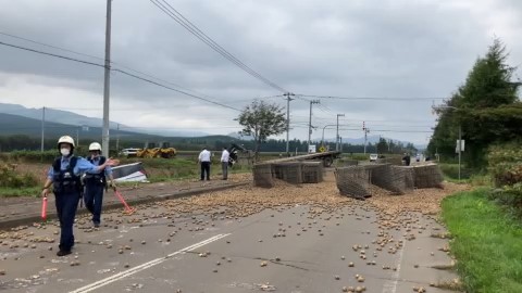 事故があった現場（士幌町上音更）