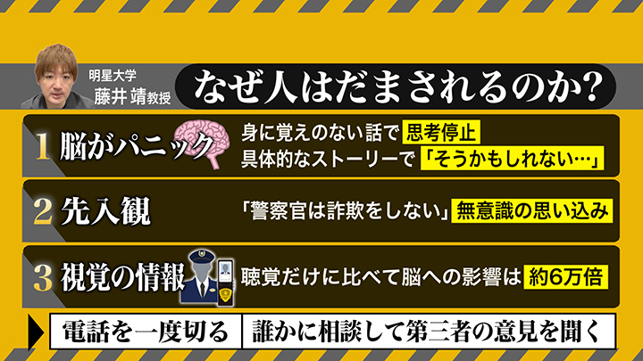 なぜ騙されるのか