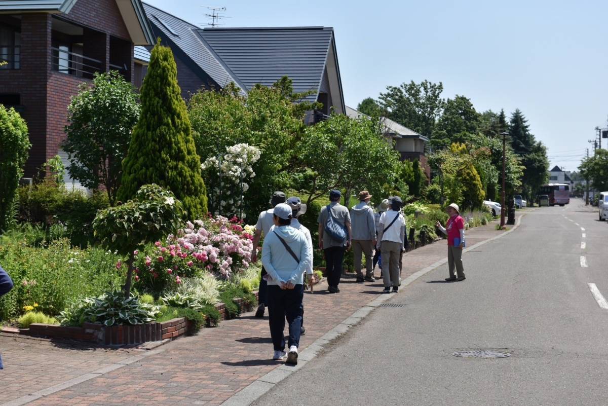 他のオープンガーデンの様子(提供:恵庭市)