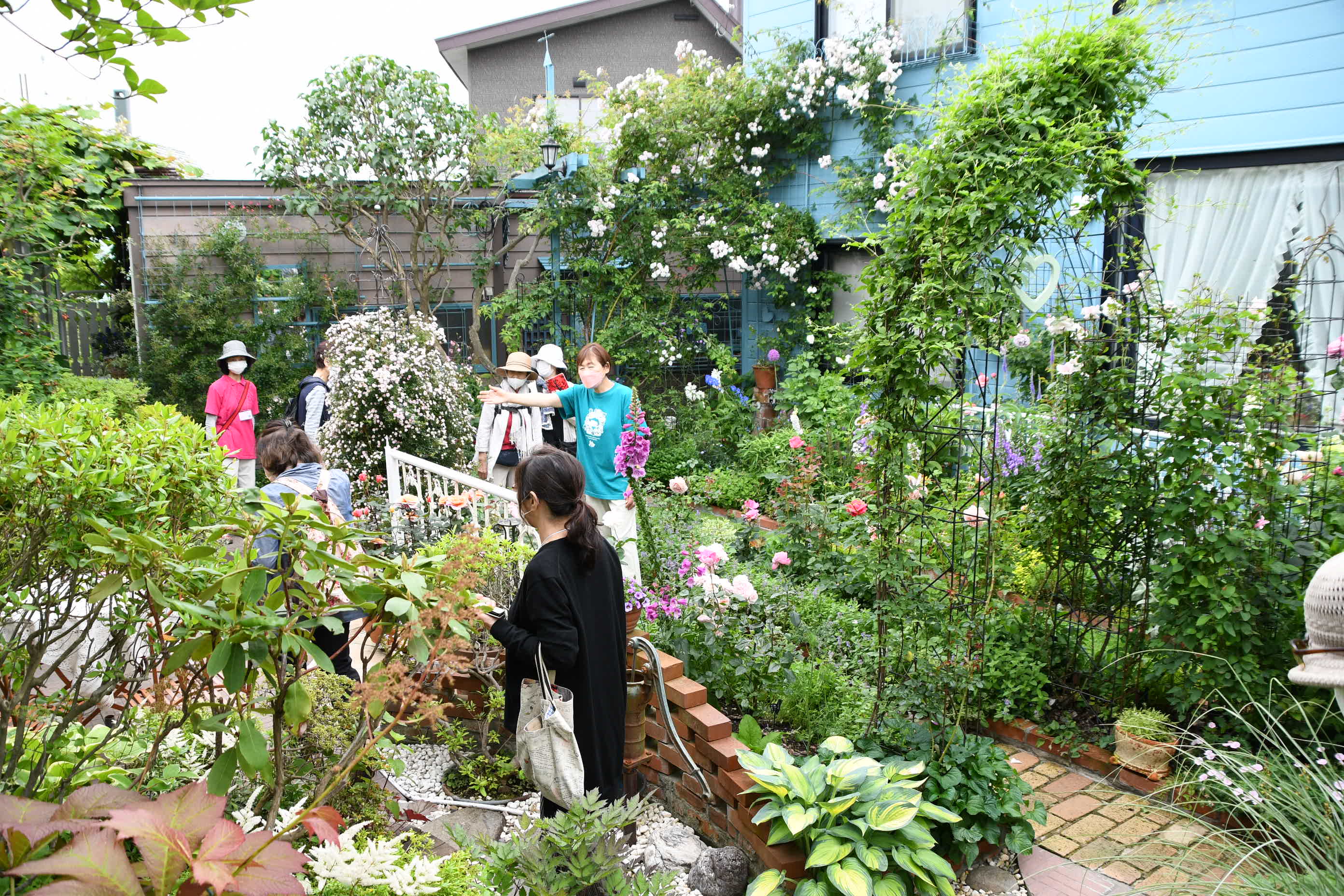 他のオープンガーデンの様子(提供:恵庭市)