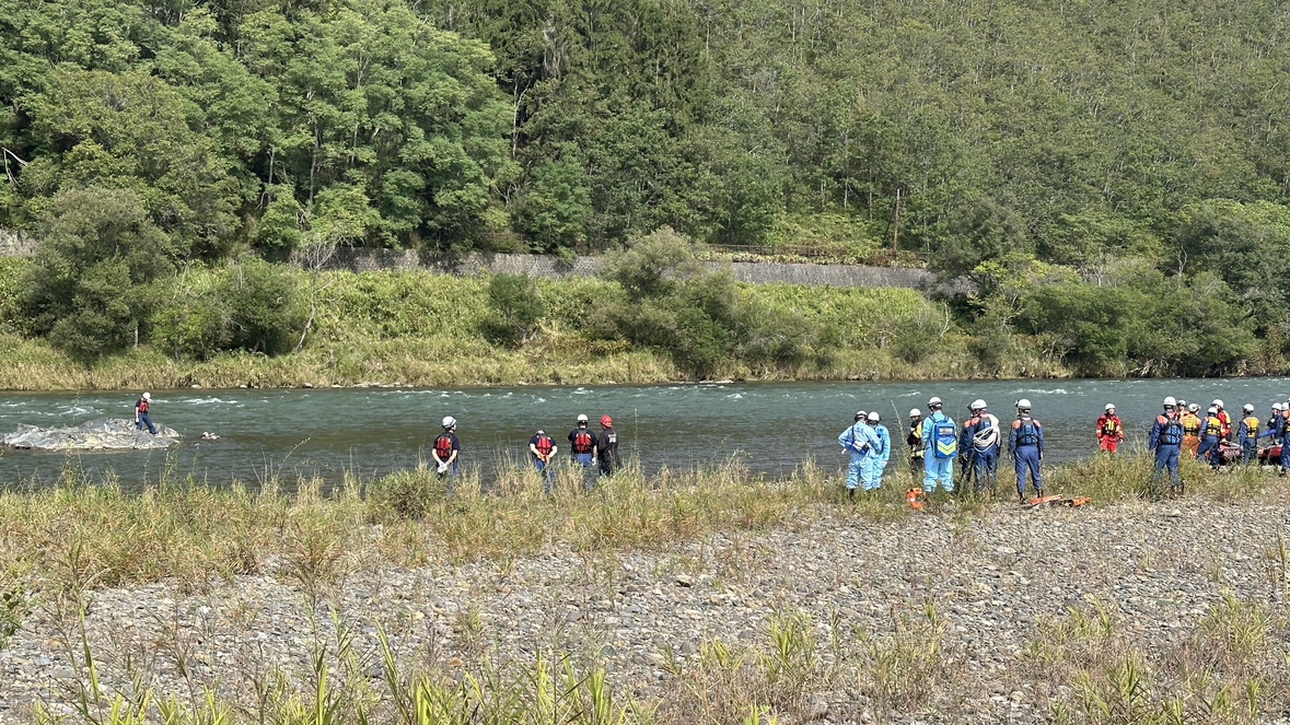 男性の遺体が見つかった現場（北海道旭川市）