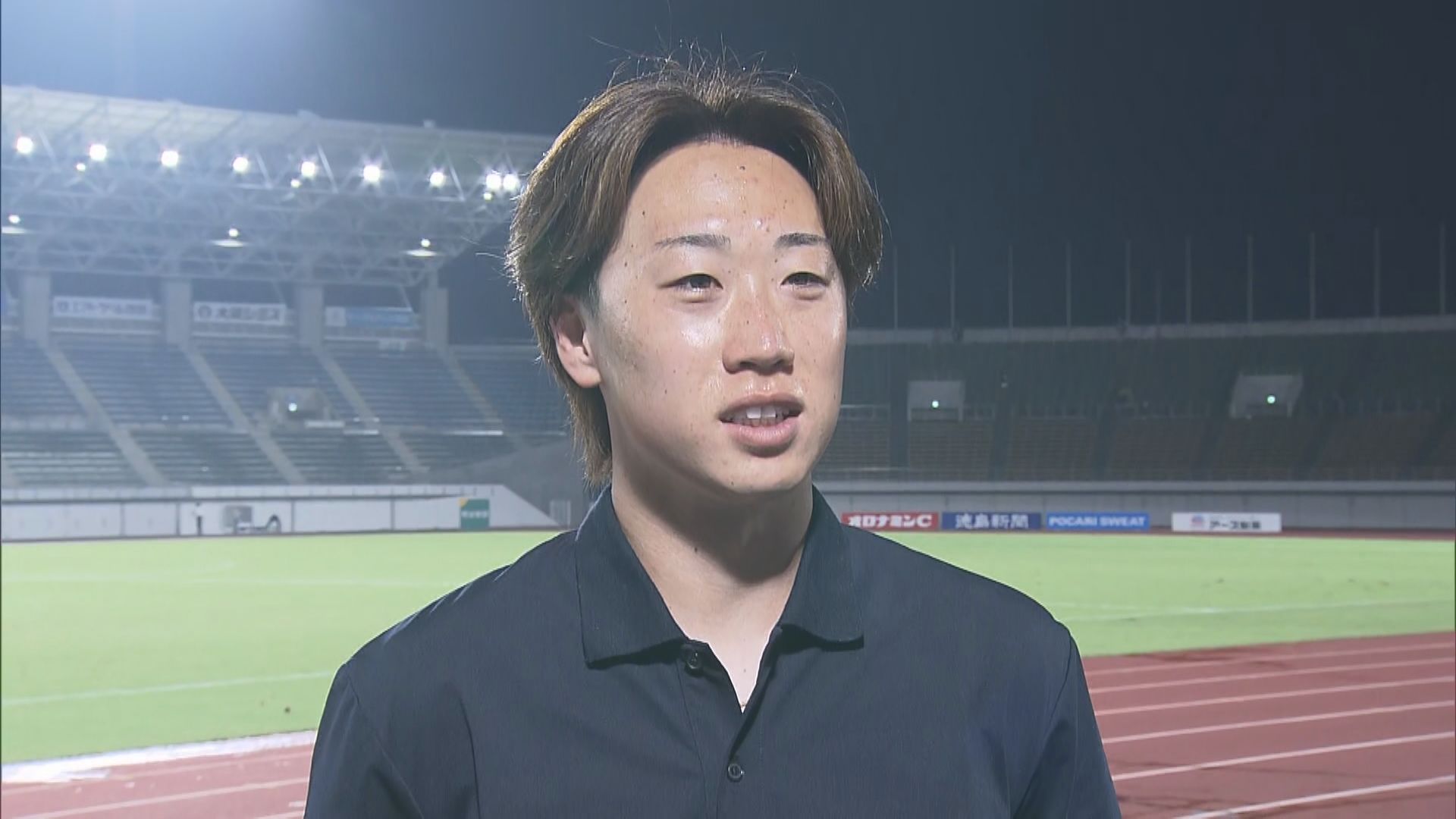 9月20日の徳島ヴォルティス戦で先制ゴールを挙げた北海道コンサドーレ札幌の白井陽斗選手