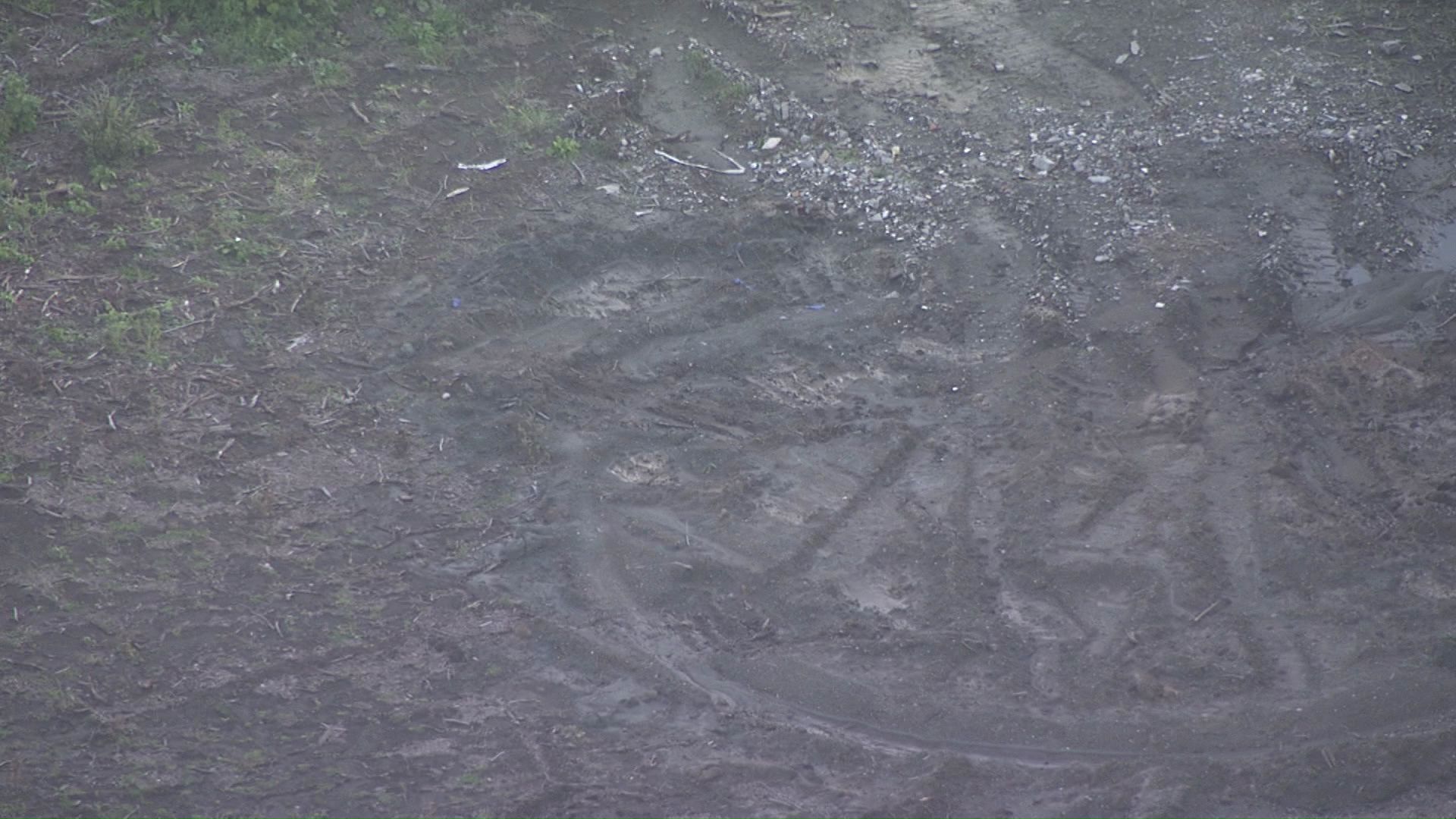 遺体が見つかった現場