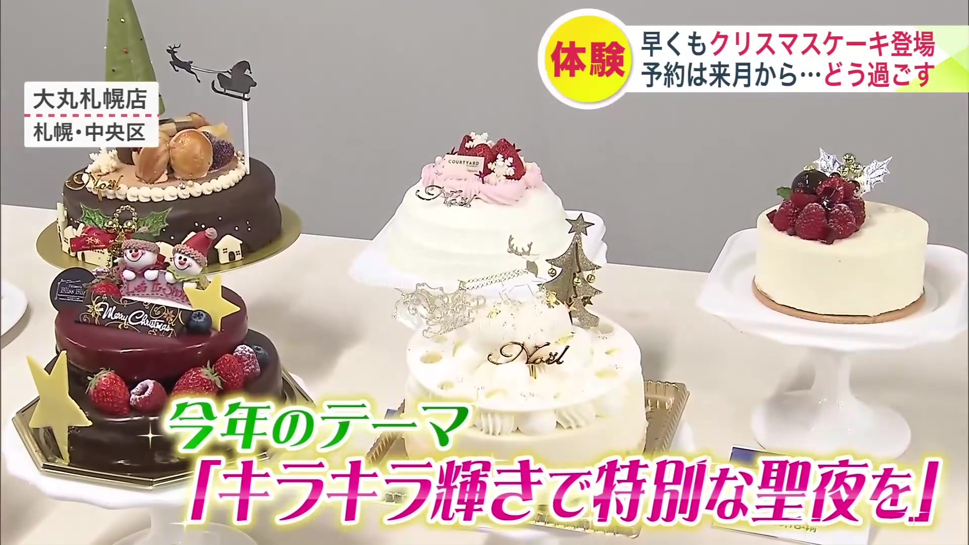 今年のテーマはキラキラ