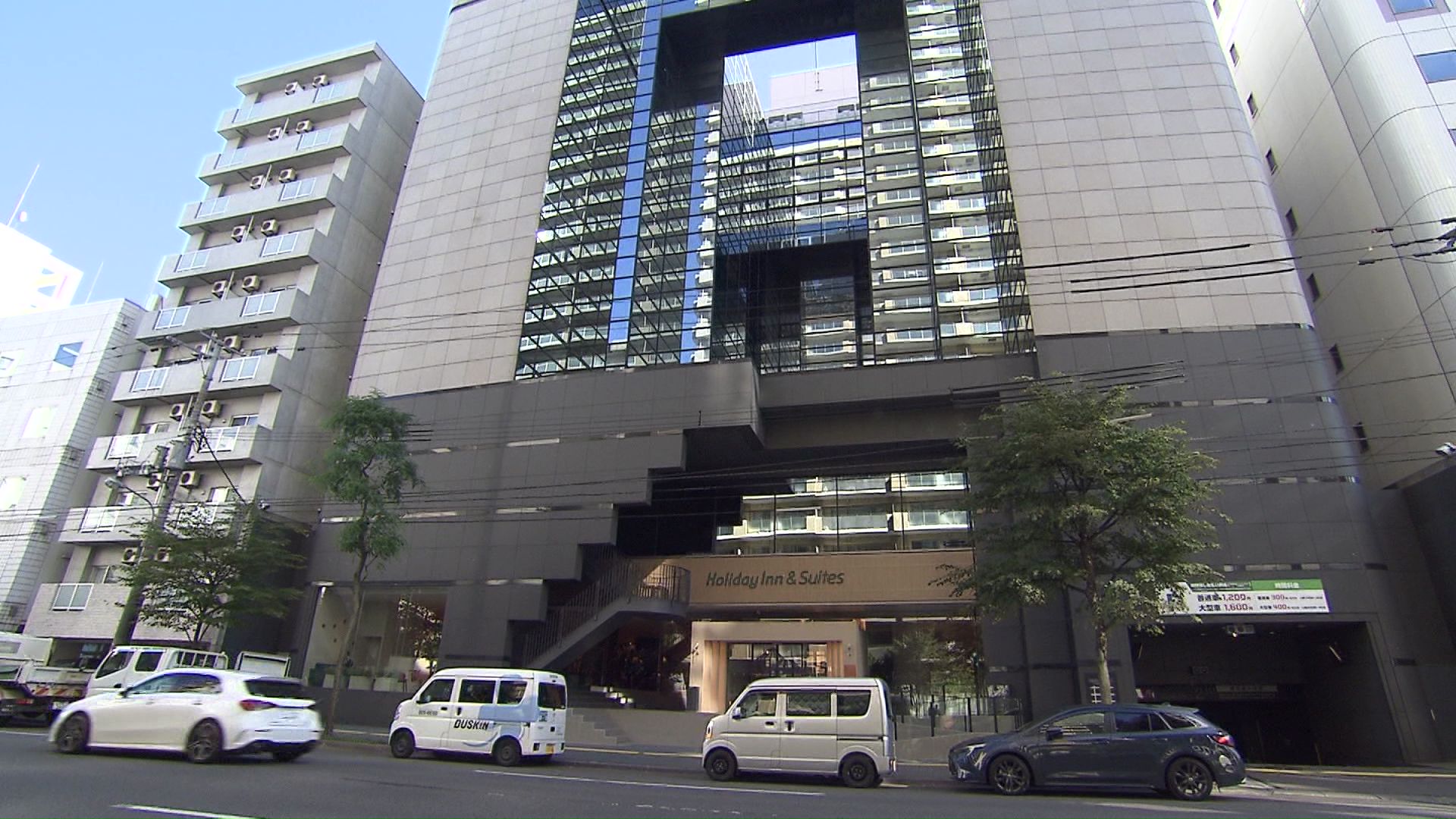 同じ系列のホテル「ホリデイ・イン&スイーツ札幌大通公園」