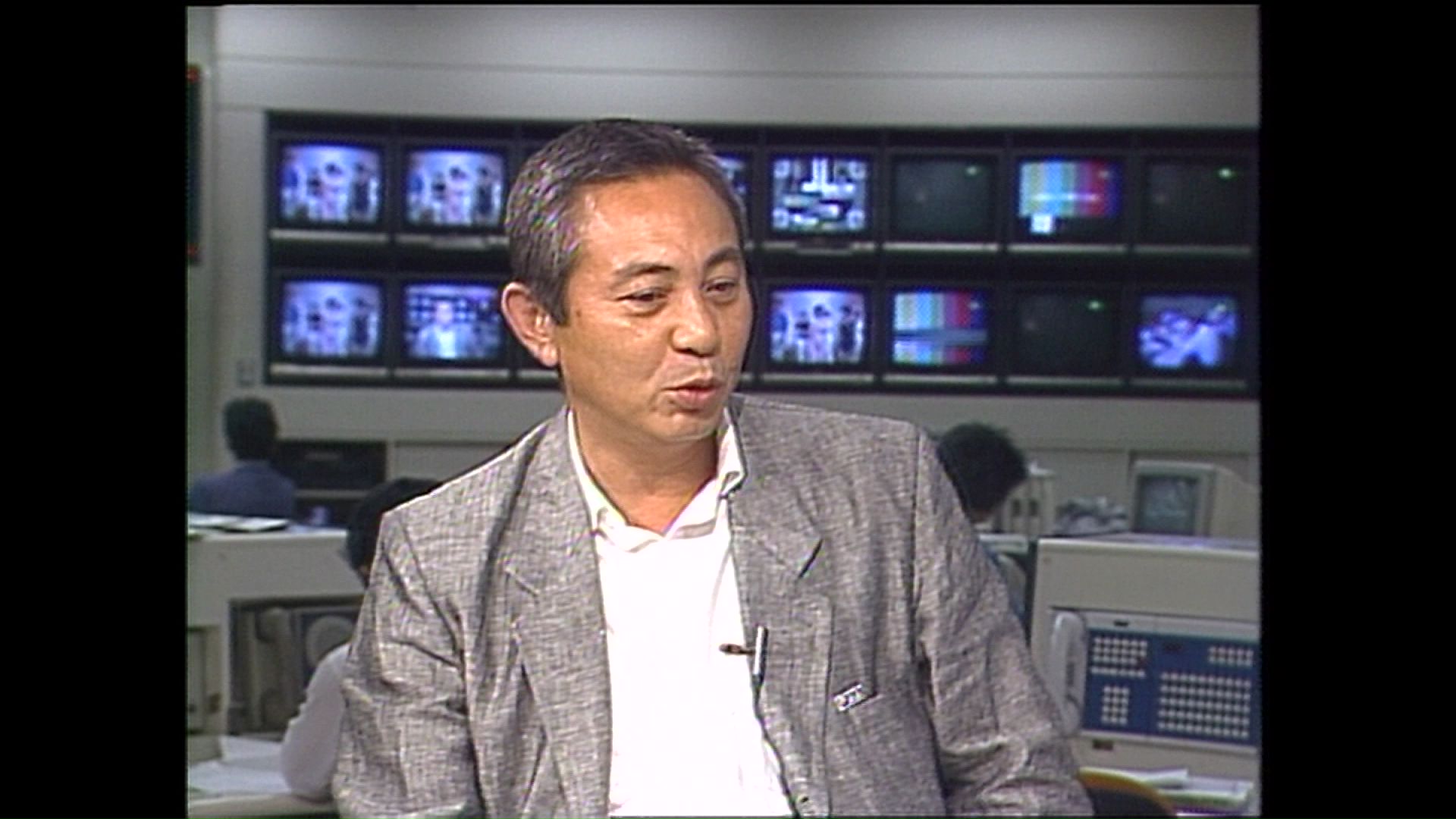 脚本家の倉本聰さん(1986年)
