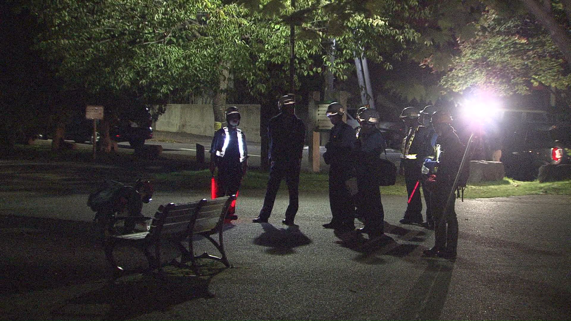 9月26日に男性が襲われた公園