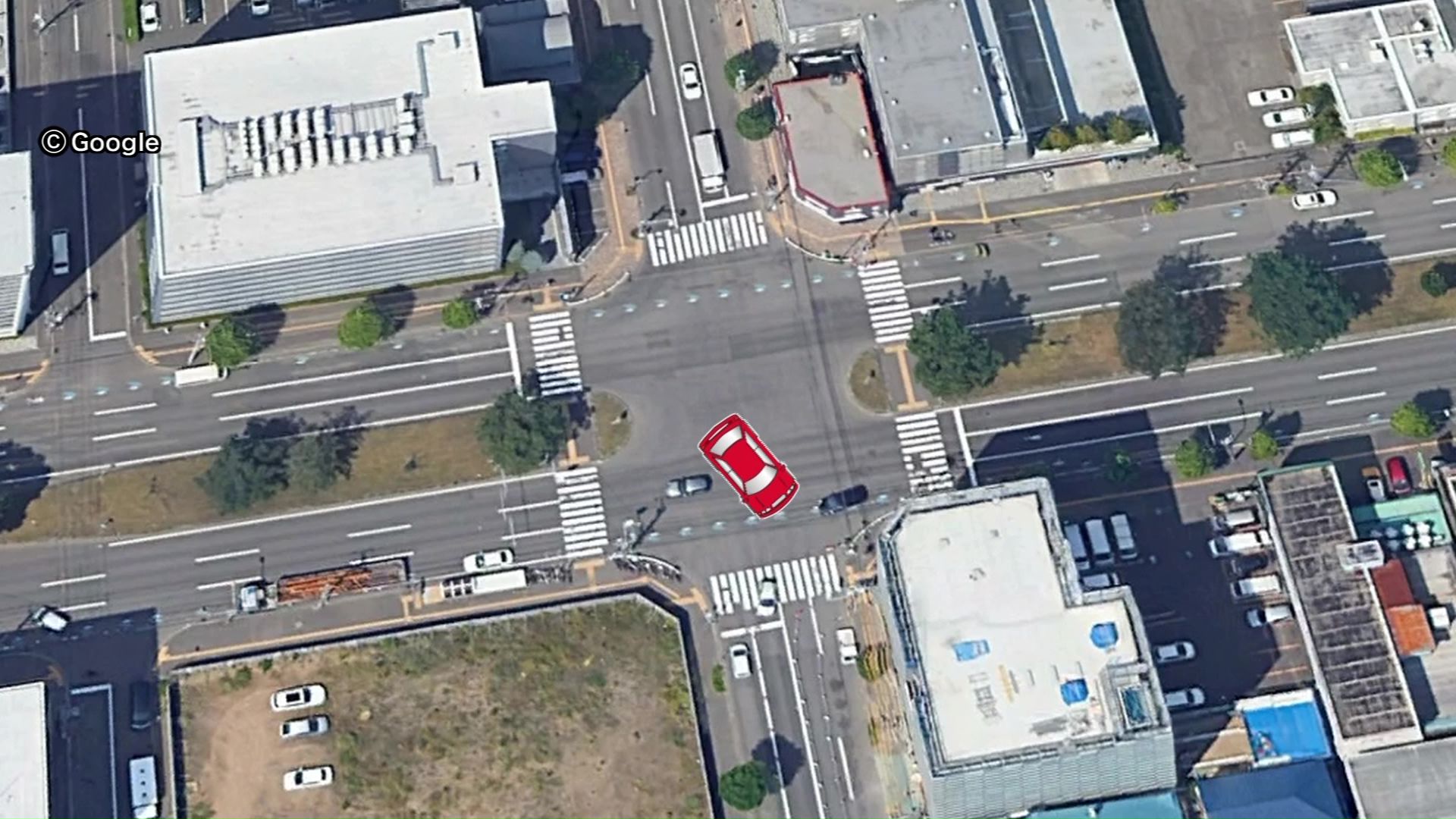 ドライバーは交差点を曲がるまでに時間がかかる