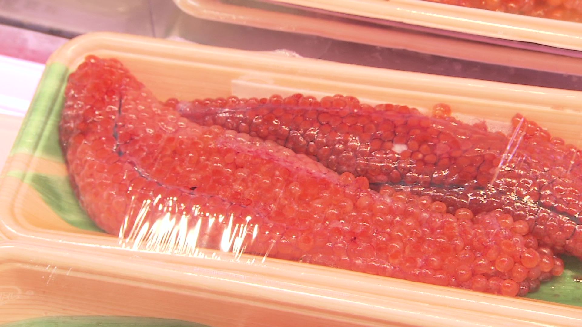 生筋子100g で1814円(税込み)