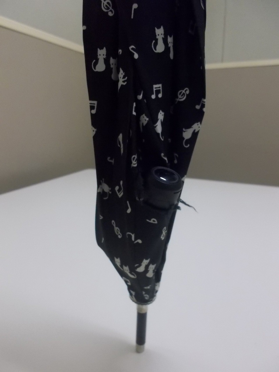 男が自作した仕込み傘(提供:道警)