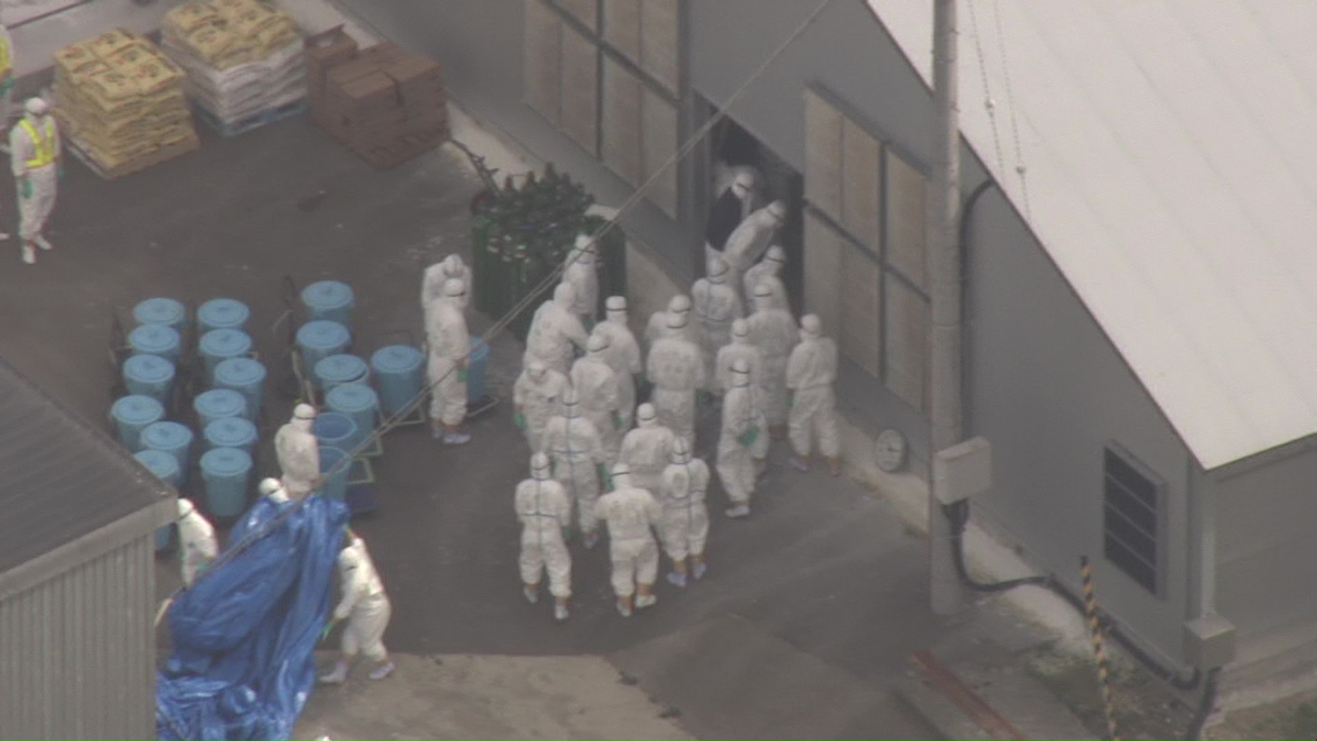 鳥インフルエンザが発生した白老町