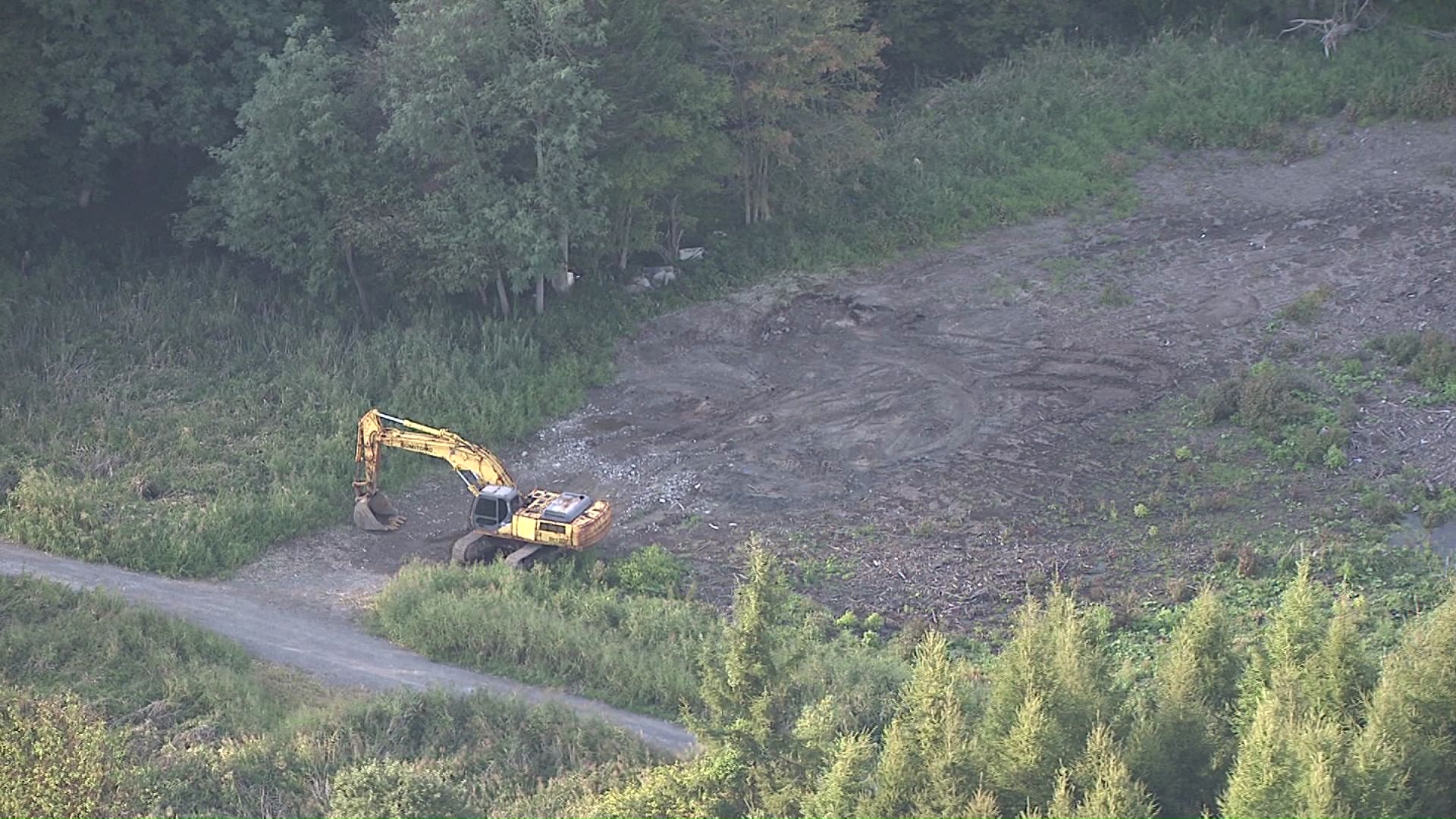 死体が遺棄された現場