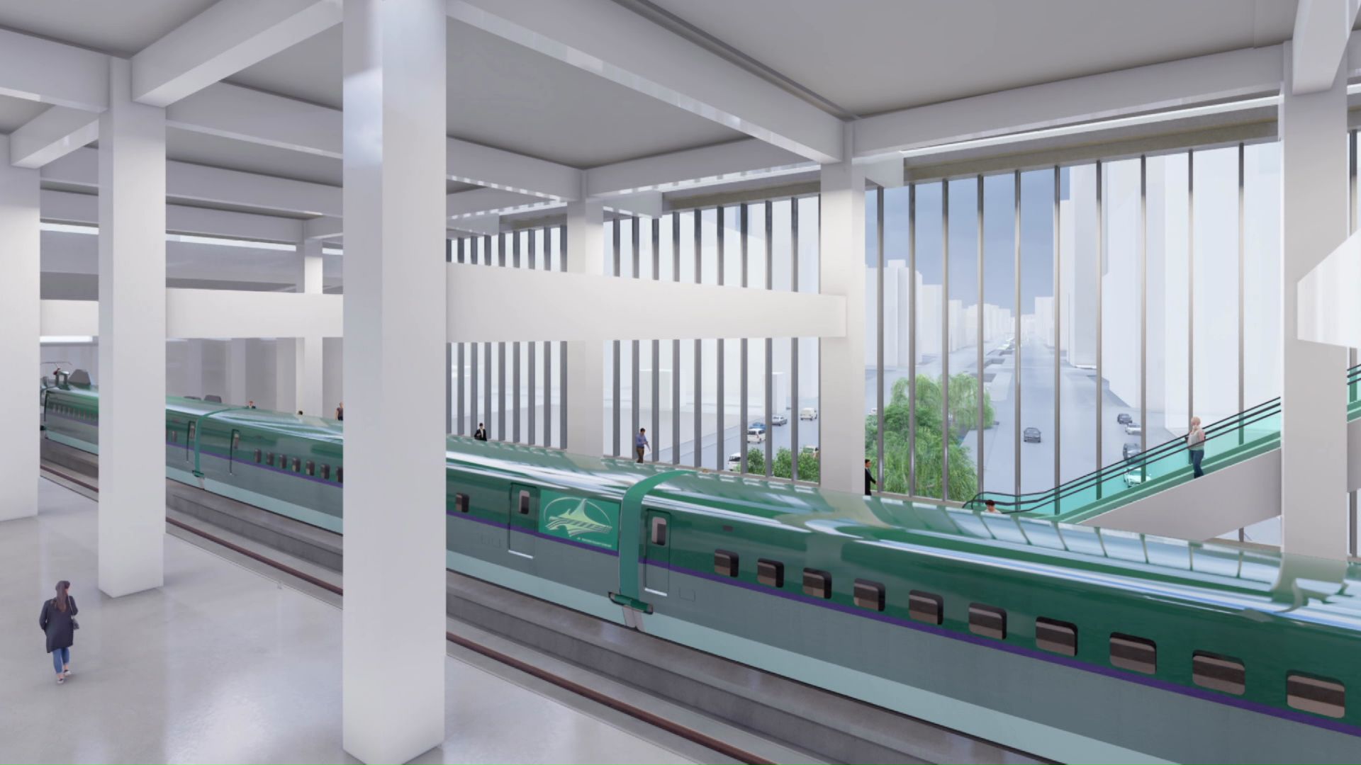 2038年度末以降となった北海道新幹線の札幌延伸（提供：JR北海道）