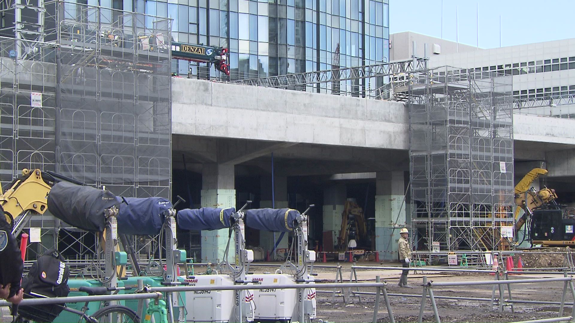 再開発が進むJR札幌駅周辺