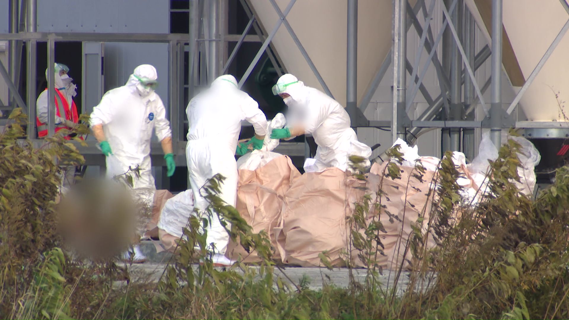 作業は24時間態勢 提供:北海道