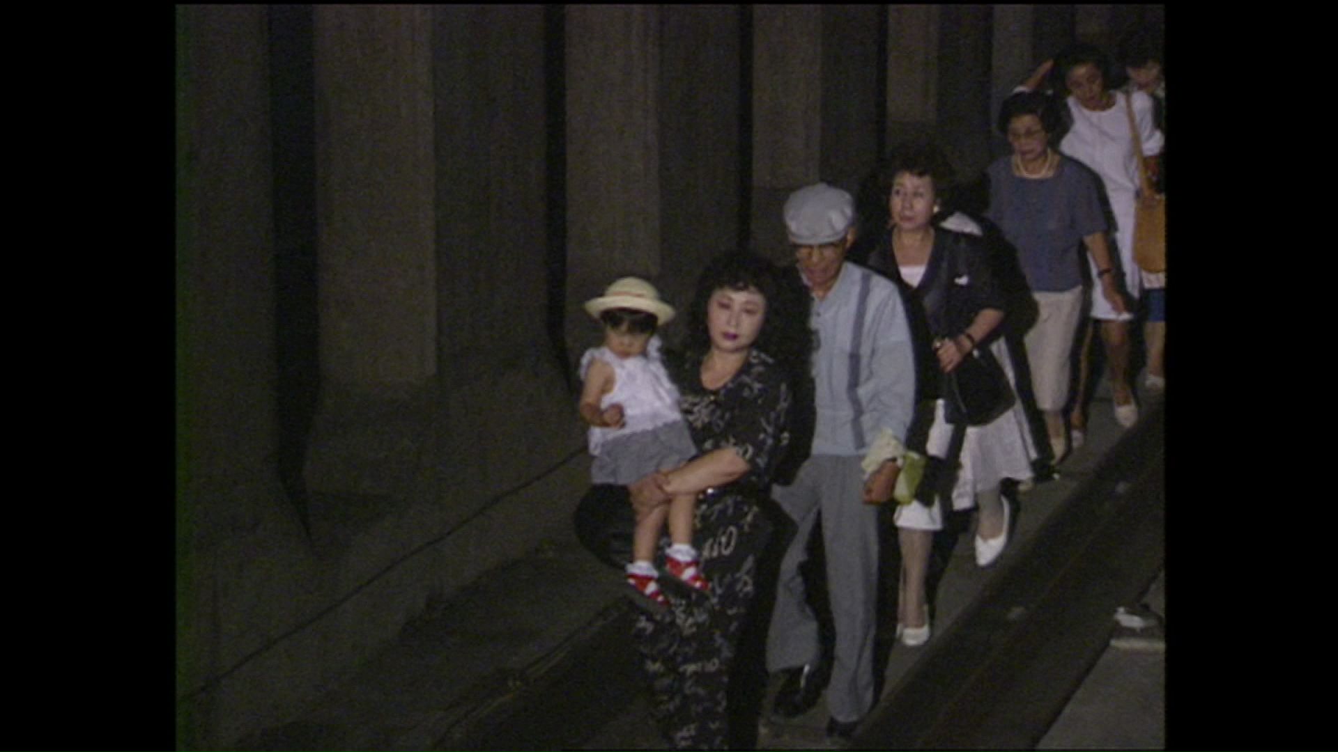 1990年の停電時の二十四軒駅