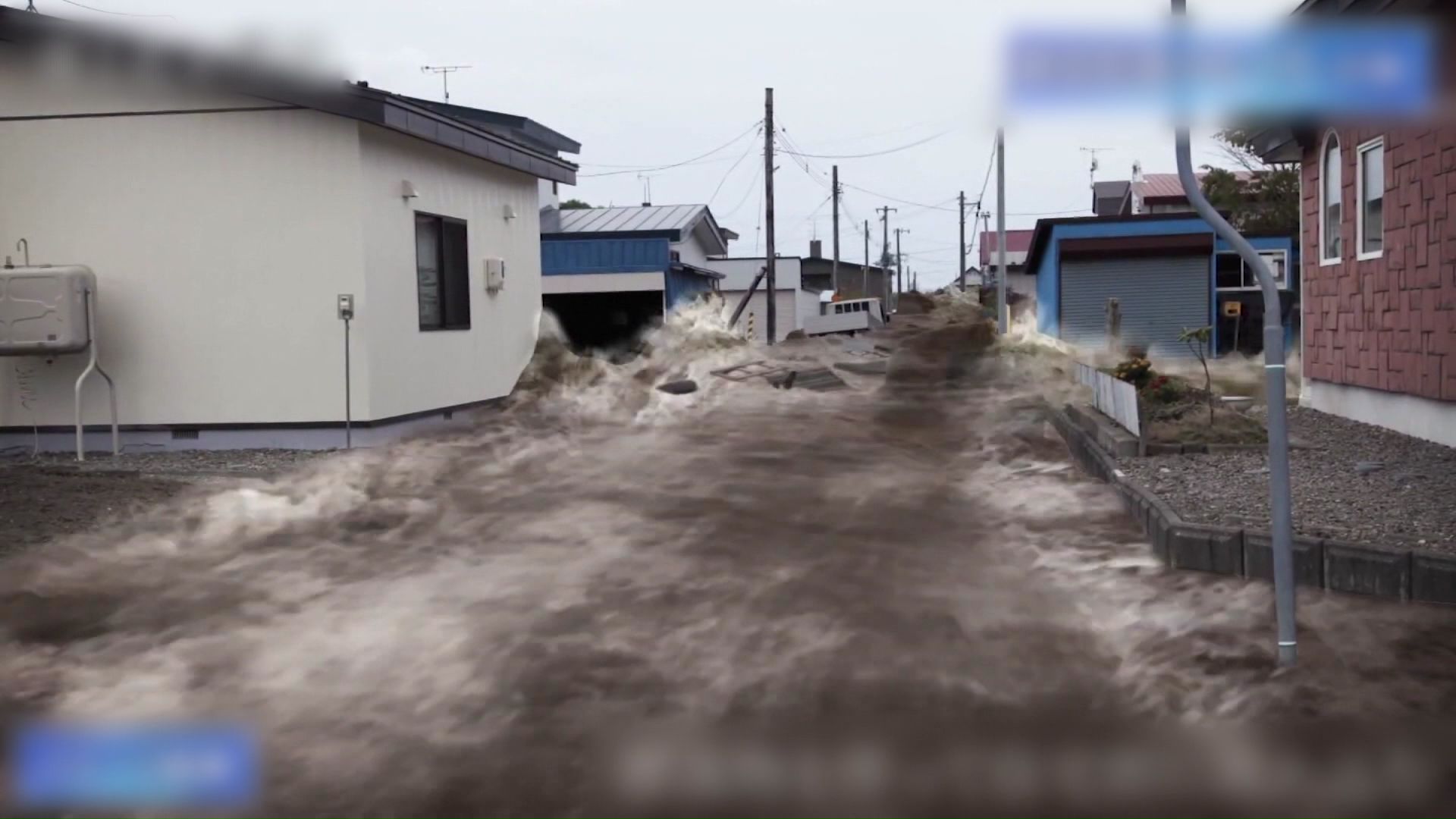 津波シミュレーション(提供:白糠町)