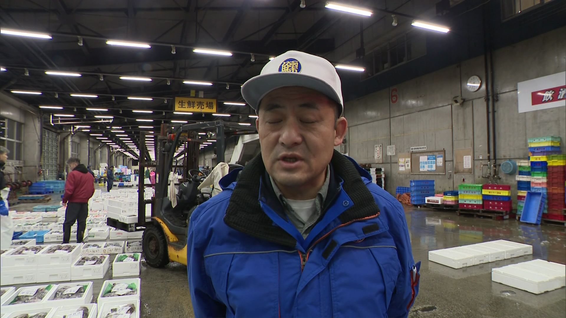 函館魚市場 美ノ谷貴宏さん