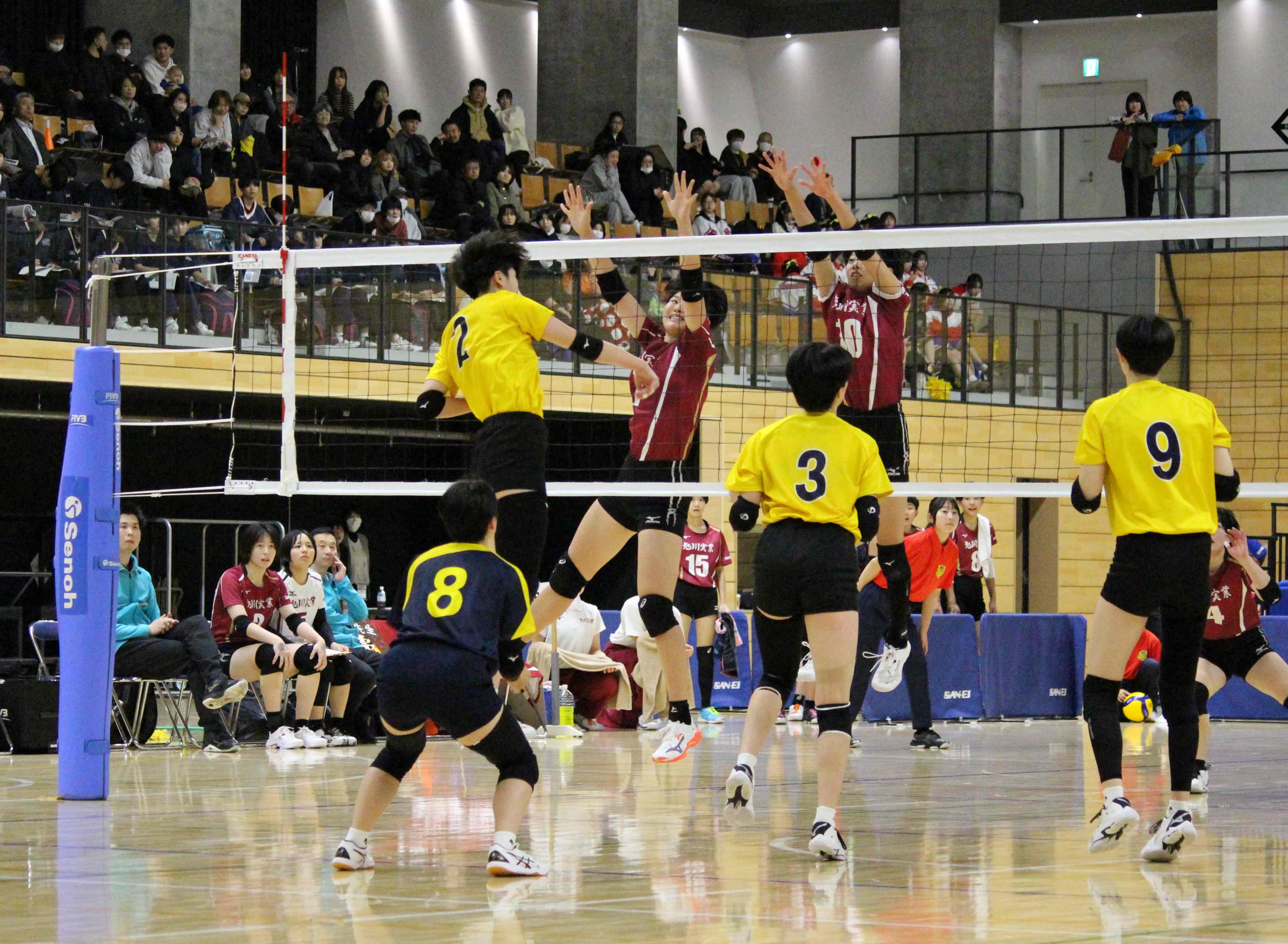 女子準決勝・旭川実業vs札幌山の手