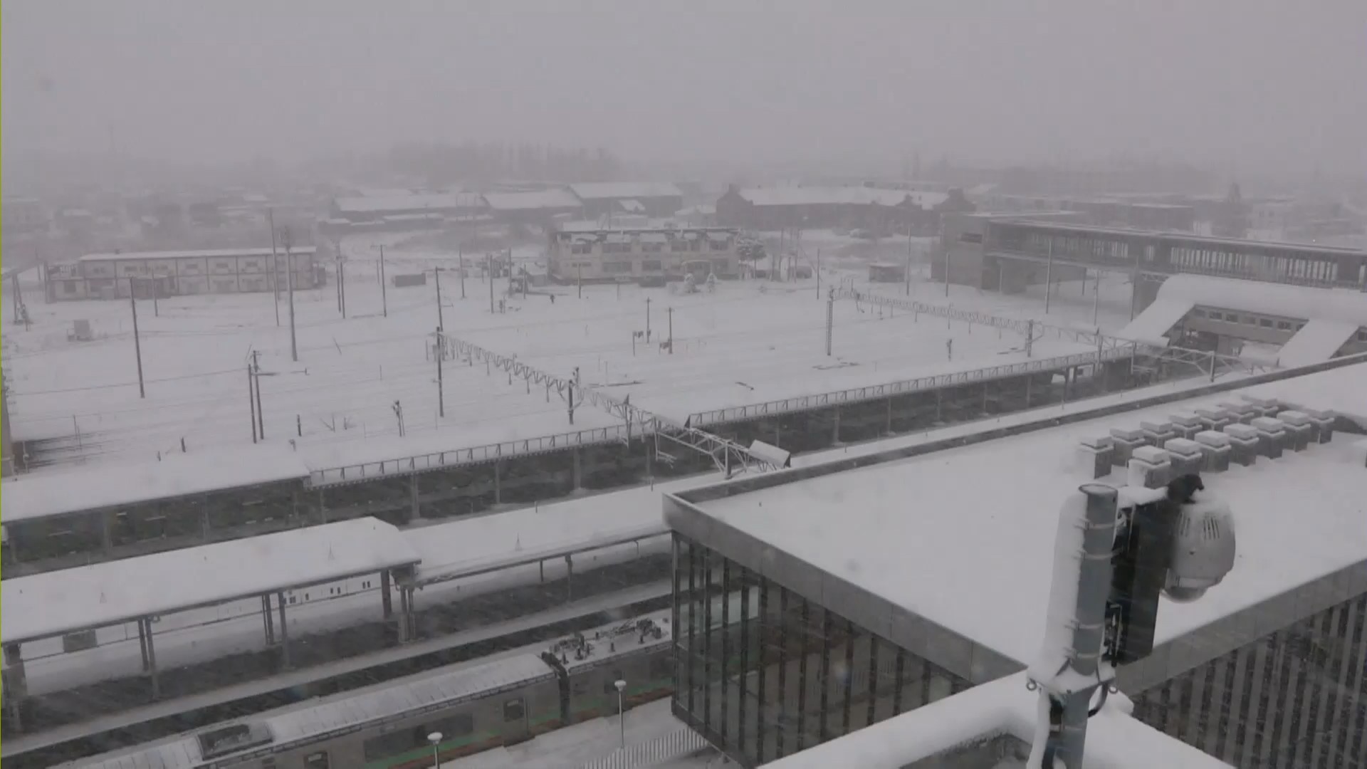 JR岩見沢駅(午前10時ごろ)