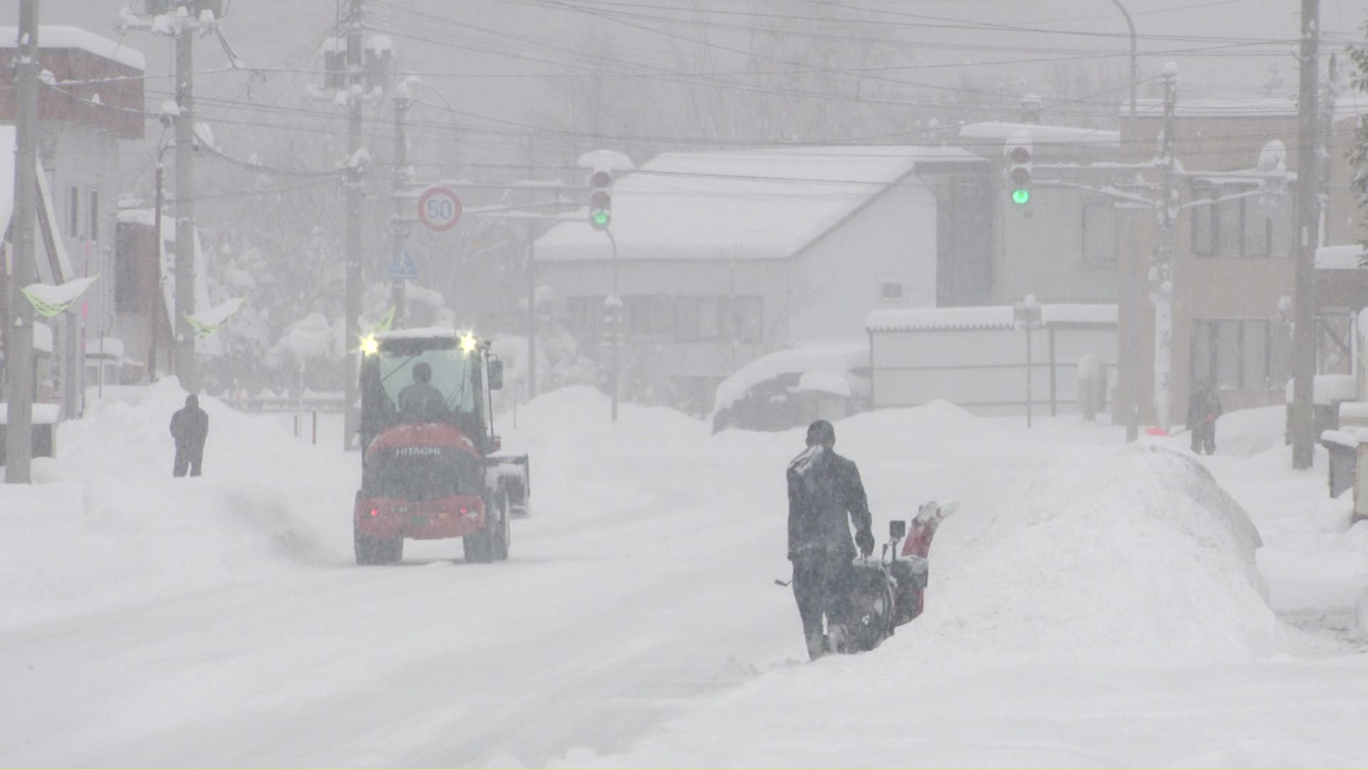 道内で最も雪が降った夕張市