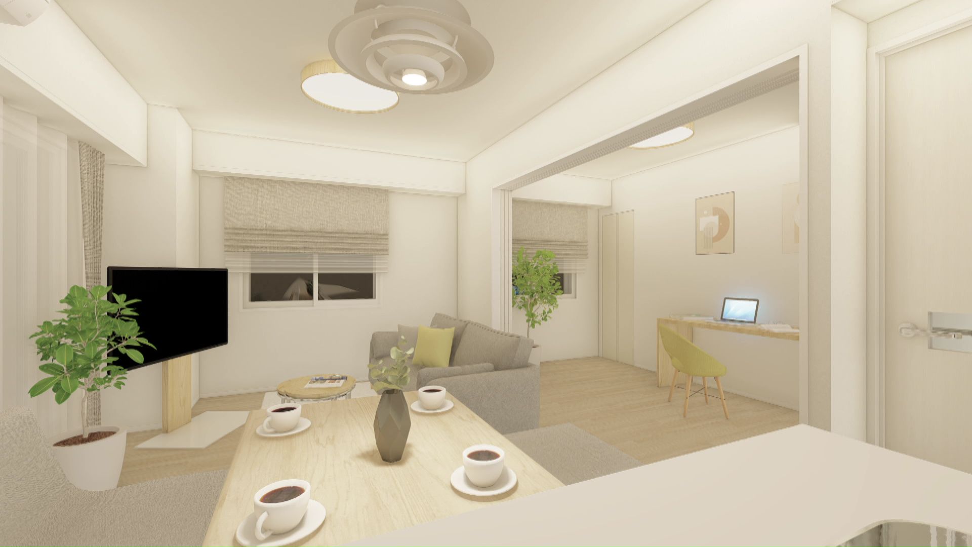 部屋のイメージ図(提供:JR北海道)