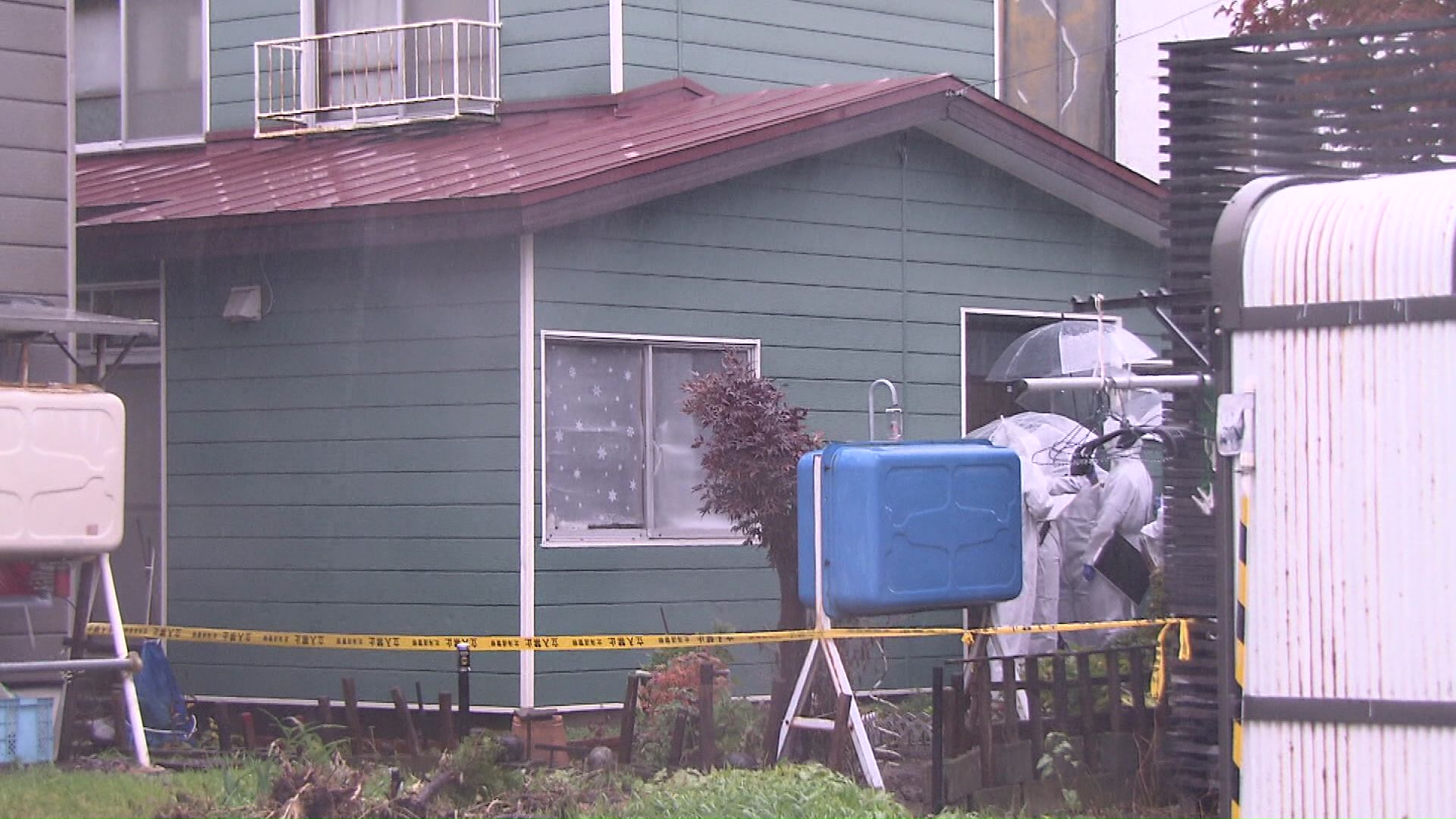 事件のあった札幌市北区の住宅