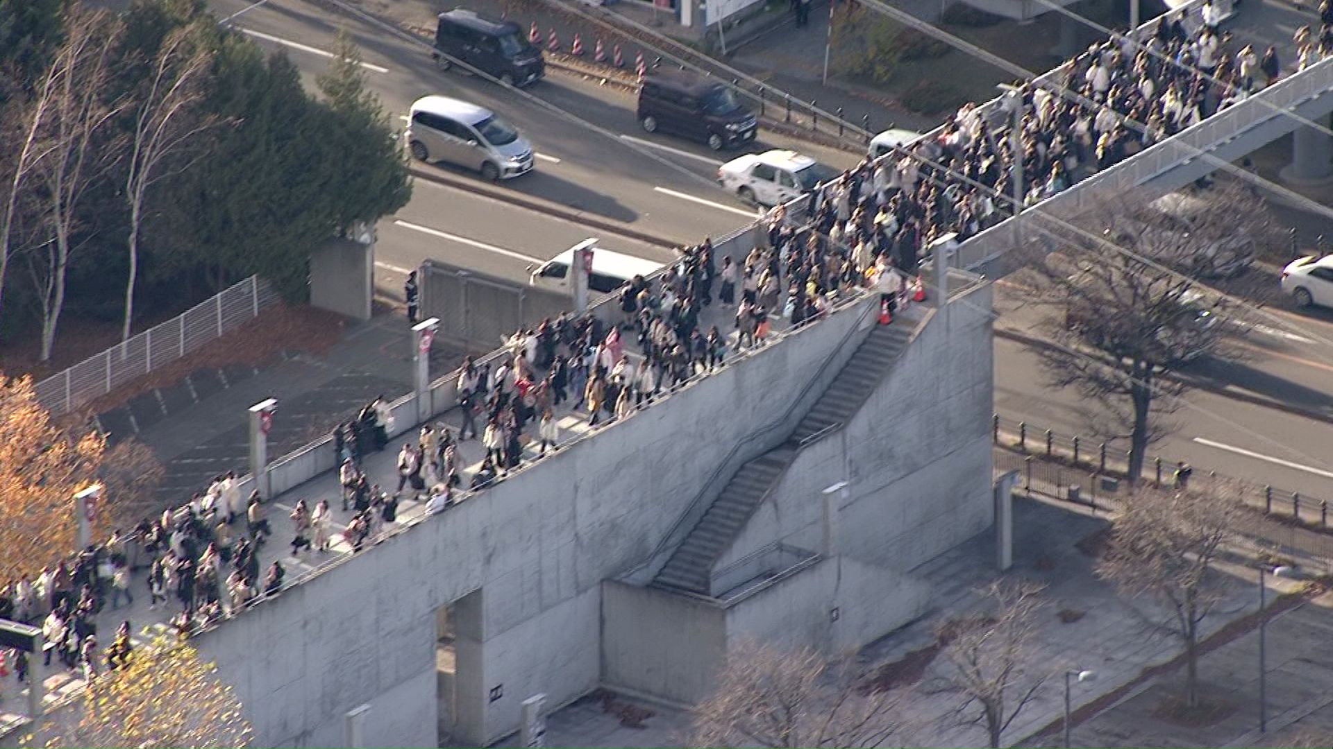 「Snow Man」ライブが行われた大和ハウスプレミストドームの様子（11月）