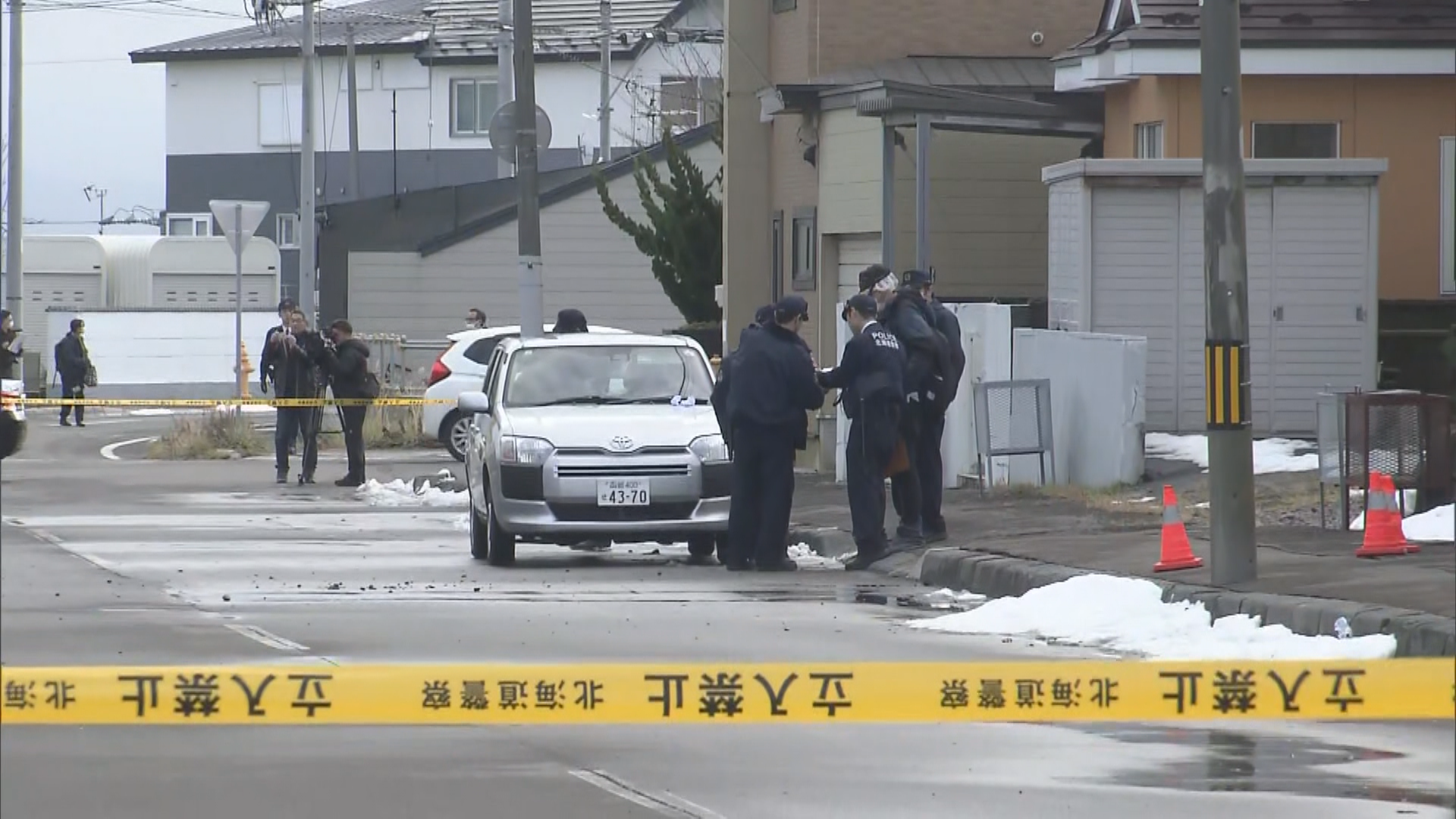 事件があった現場付近(函館市青柳町)