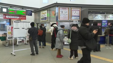 ＪＲは特急16本を含む156本が運休