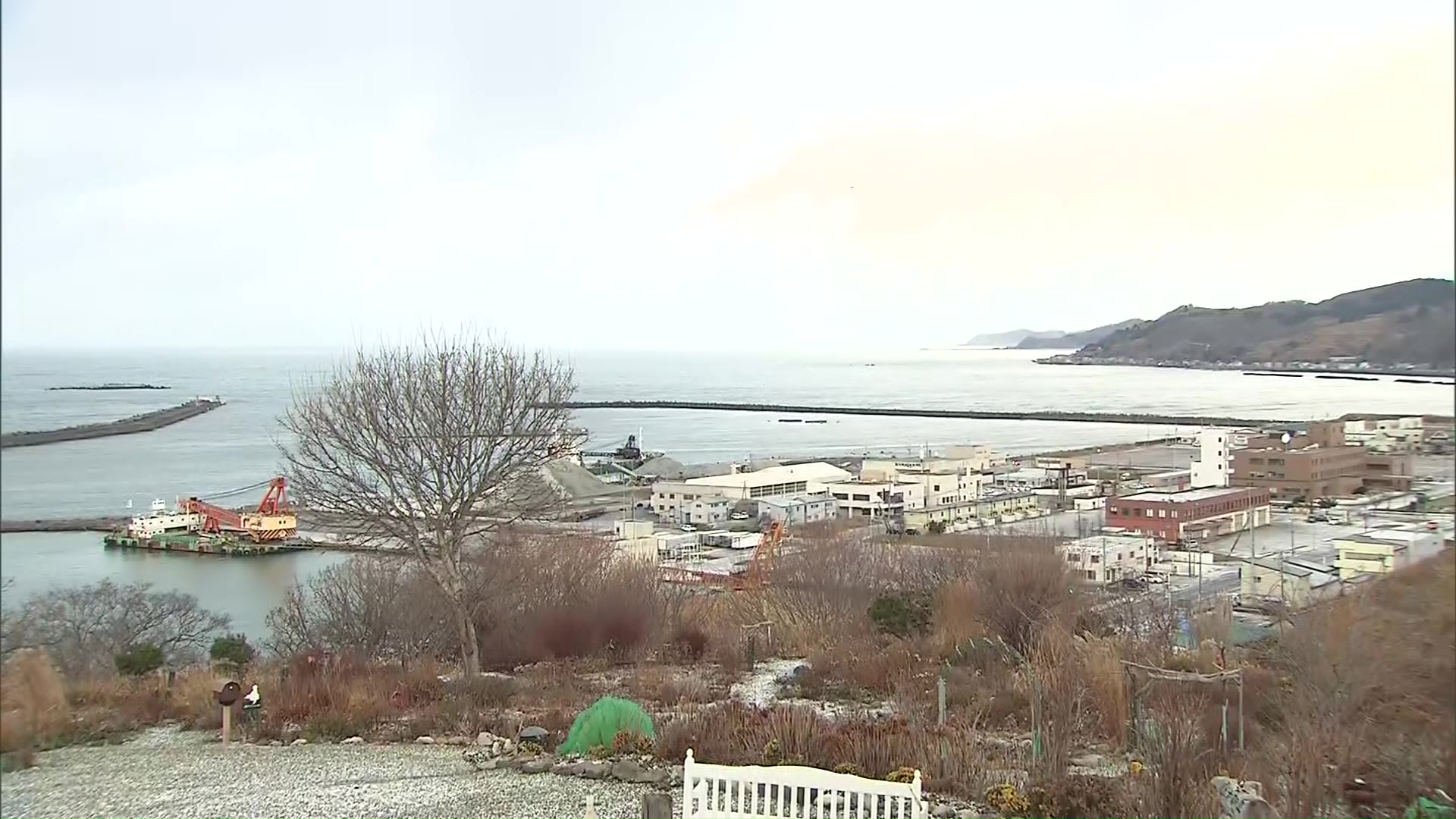 警報が出され避難で渋滞が発生した浦河町