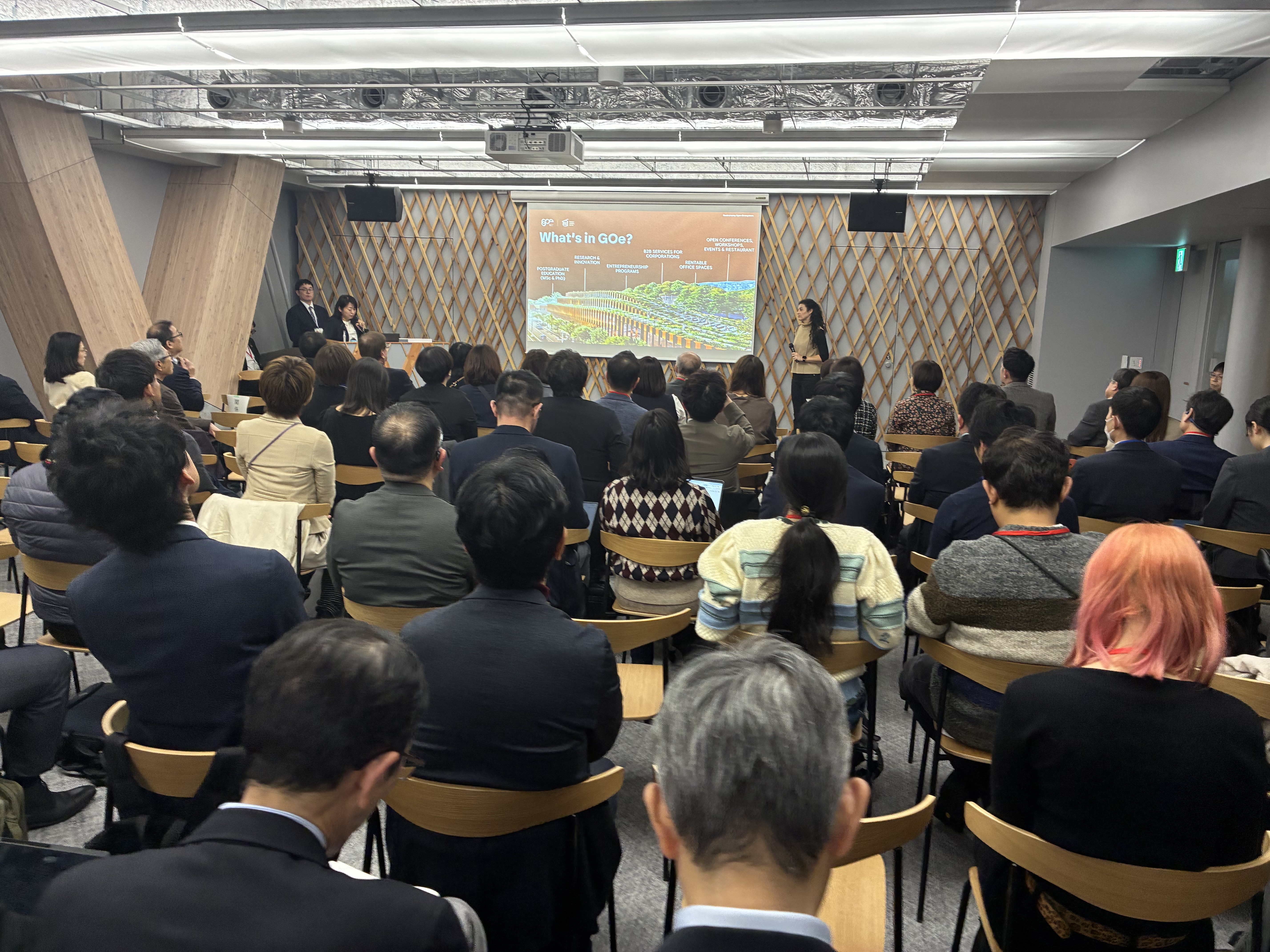 セミナーが行われた会場(札幌市中央区)