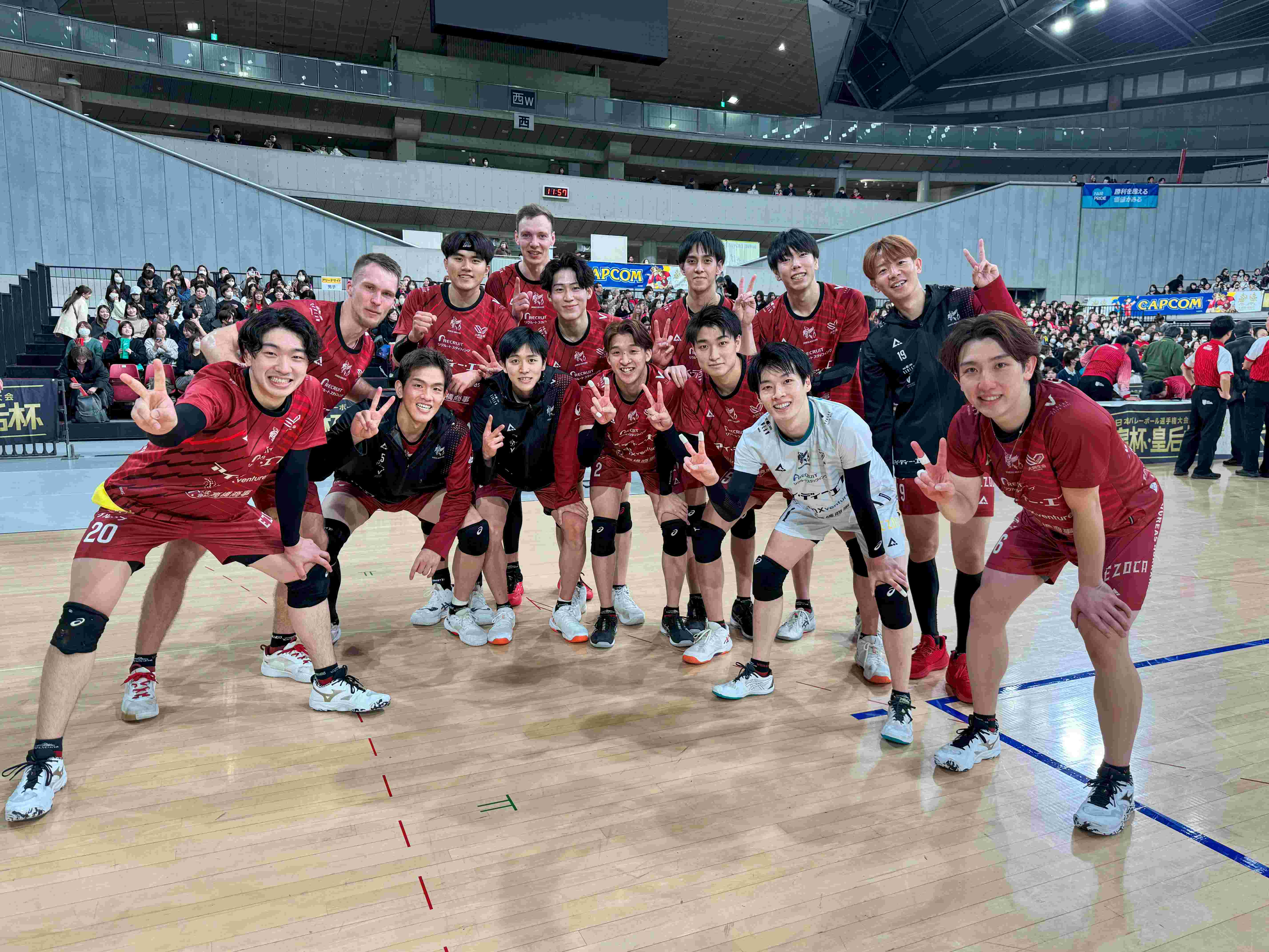 【バレー天皇杯】ヴォレアス北海道、王者サントリーを撃破し初の天皇杯4強入り！