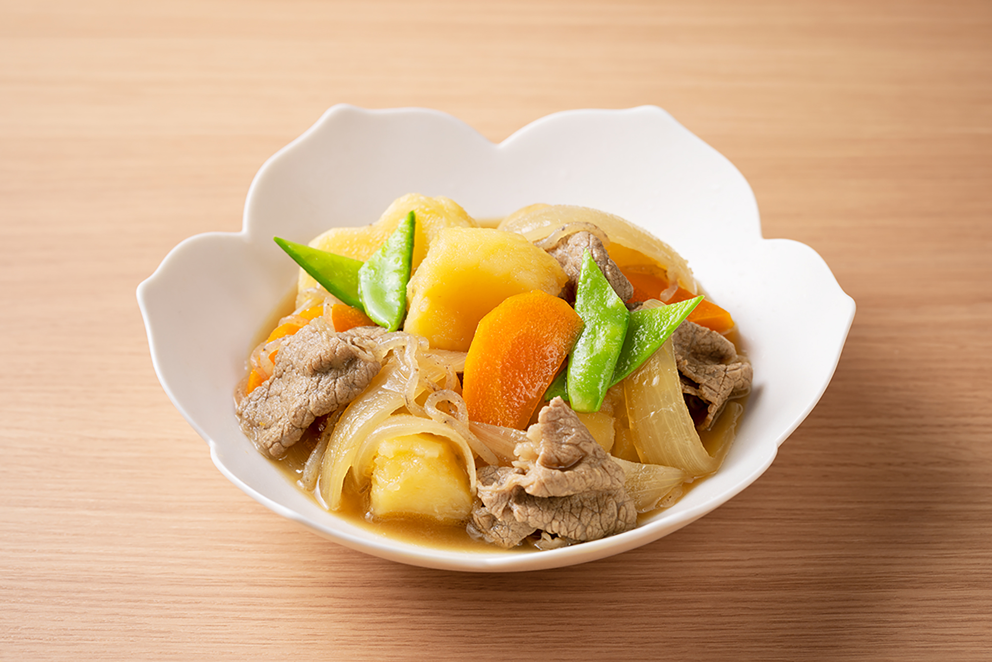 「すき焼きのたれ」でつくった肉じゃが