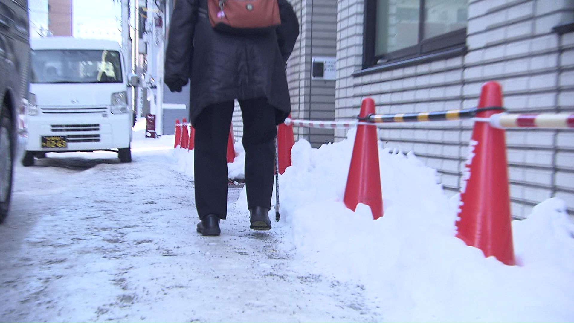 今冬シーズン札幌の雪道で転倒し搬送された人数は403人