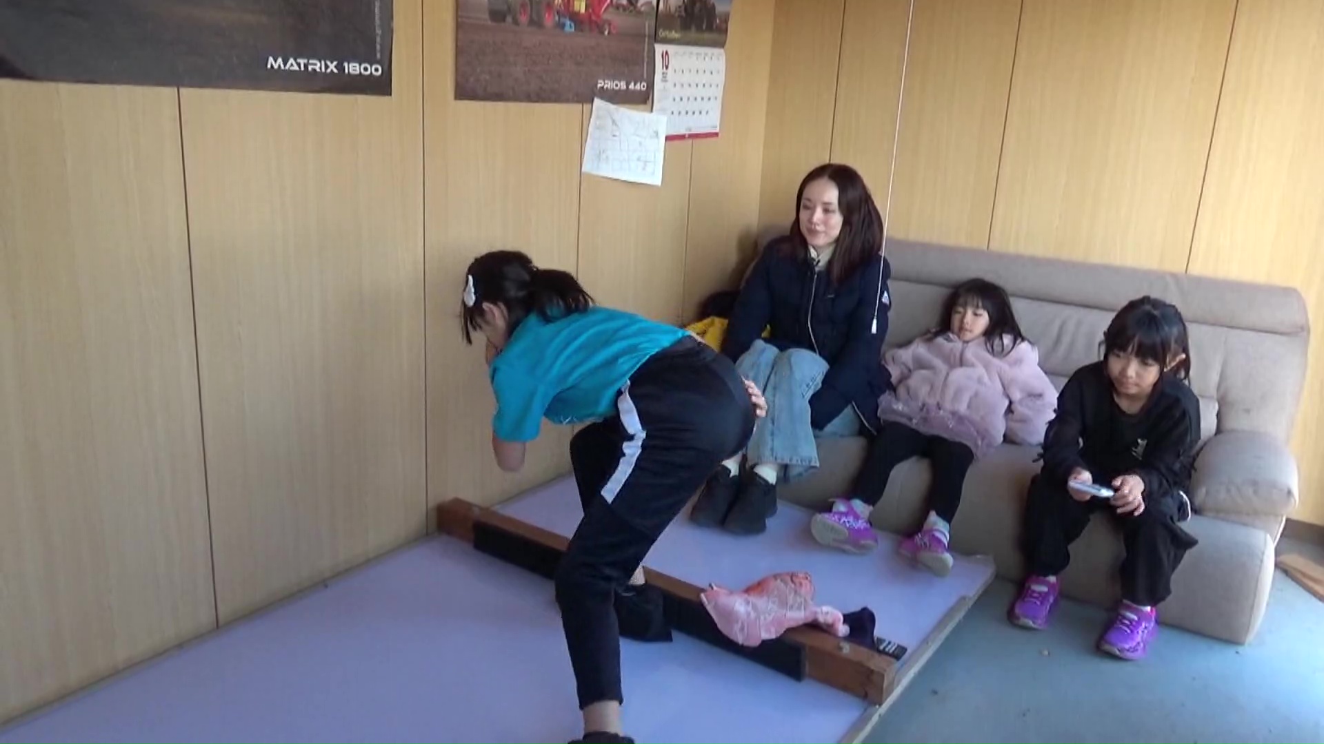 ママはポジティブな声かけ