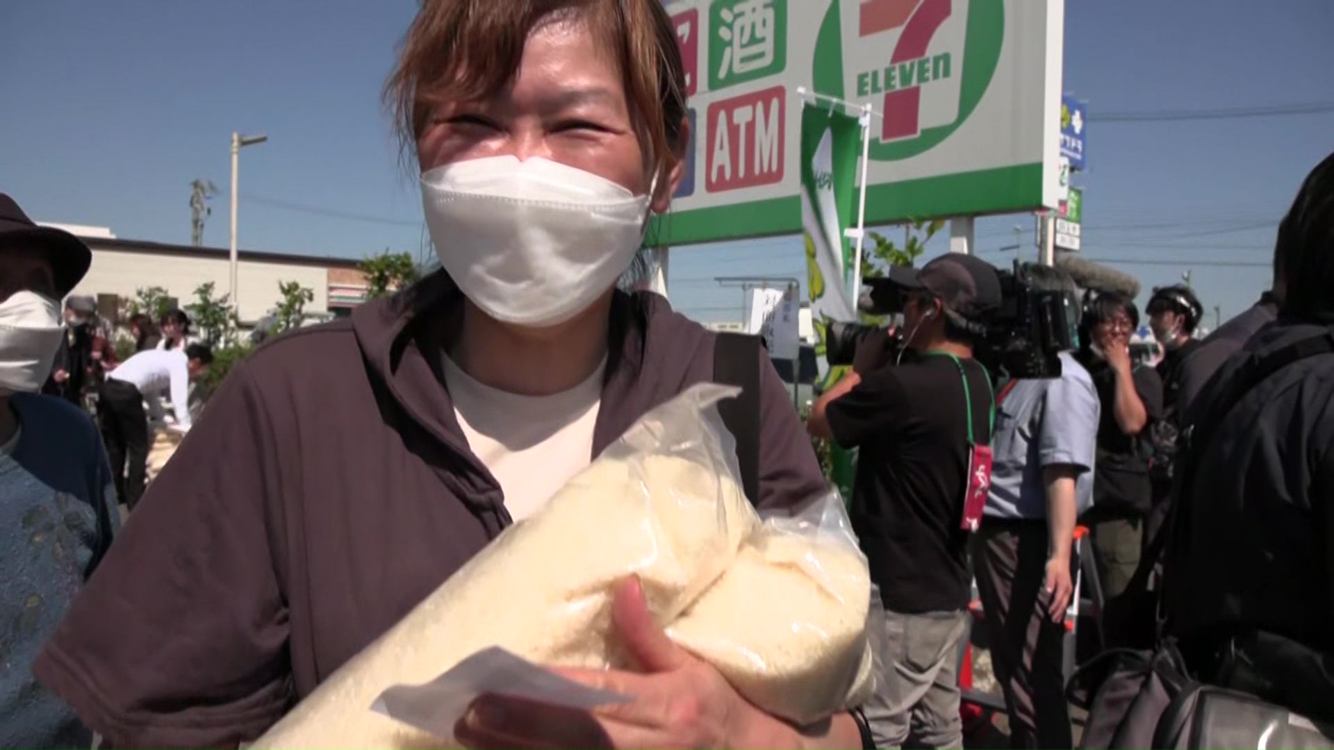 備蓄米を購入した人