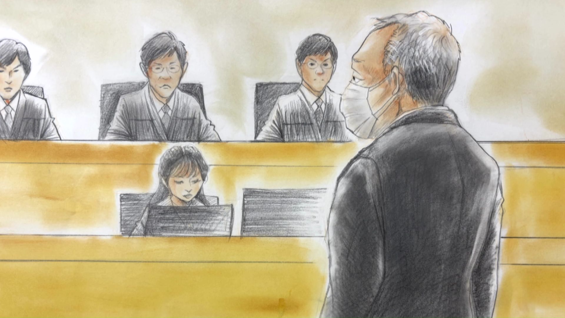 24日に開かれた3回目の裁判