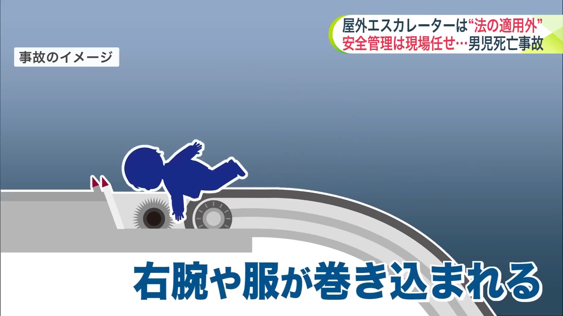 飛向ちゃんは転倒したあと右腕や服が機械に巻き込まれた…
