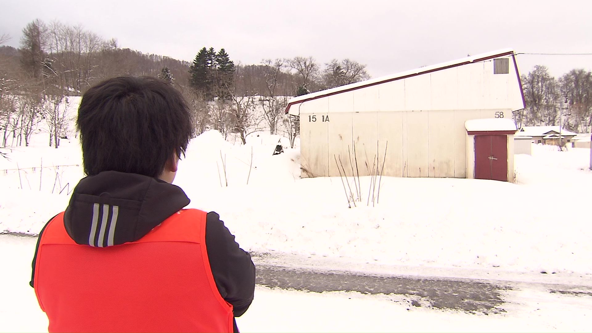 公営住宅の周辺も見て回った