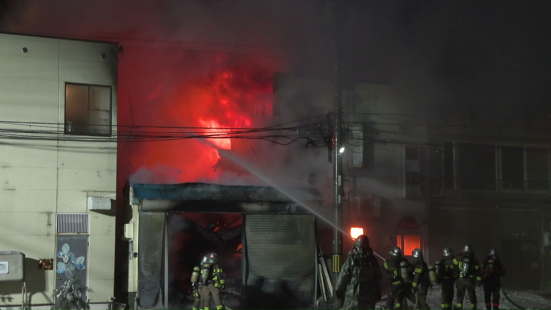 「大麻銀座商店街」午前1時ごろの様子