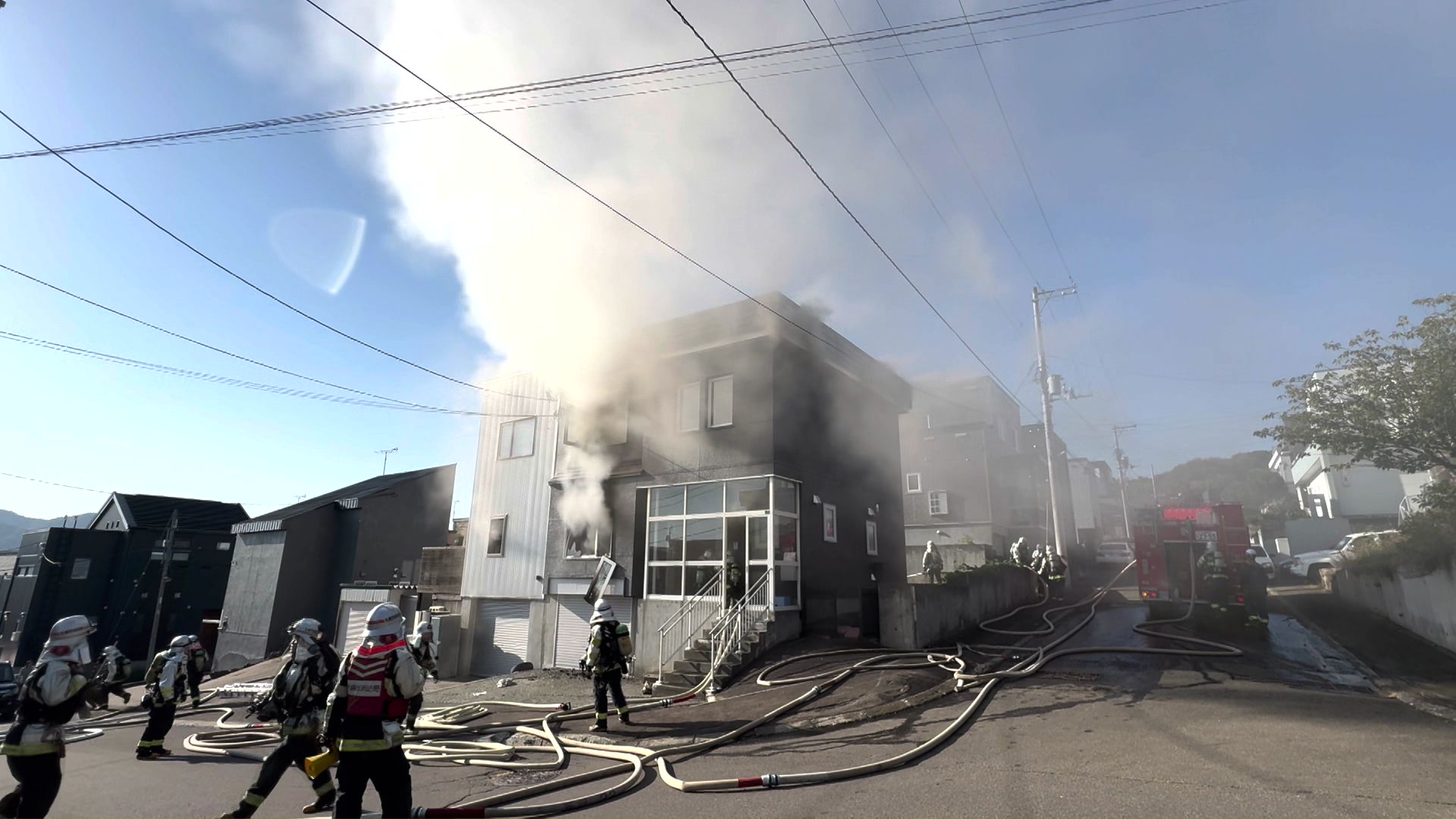 事件があった現場（札幌市）