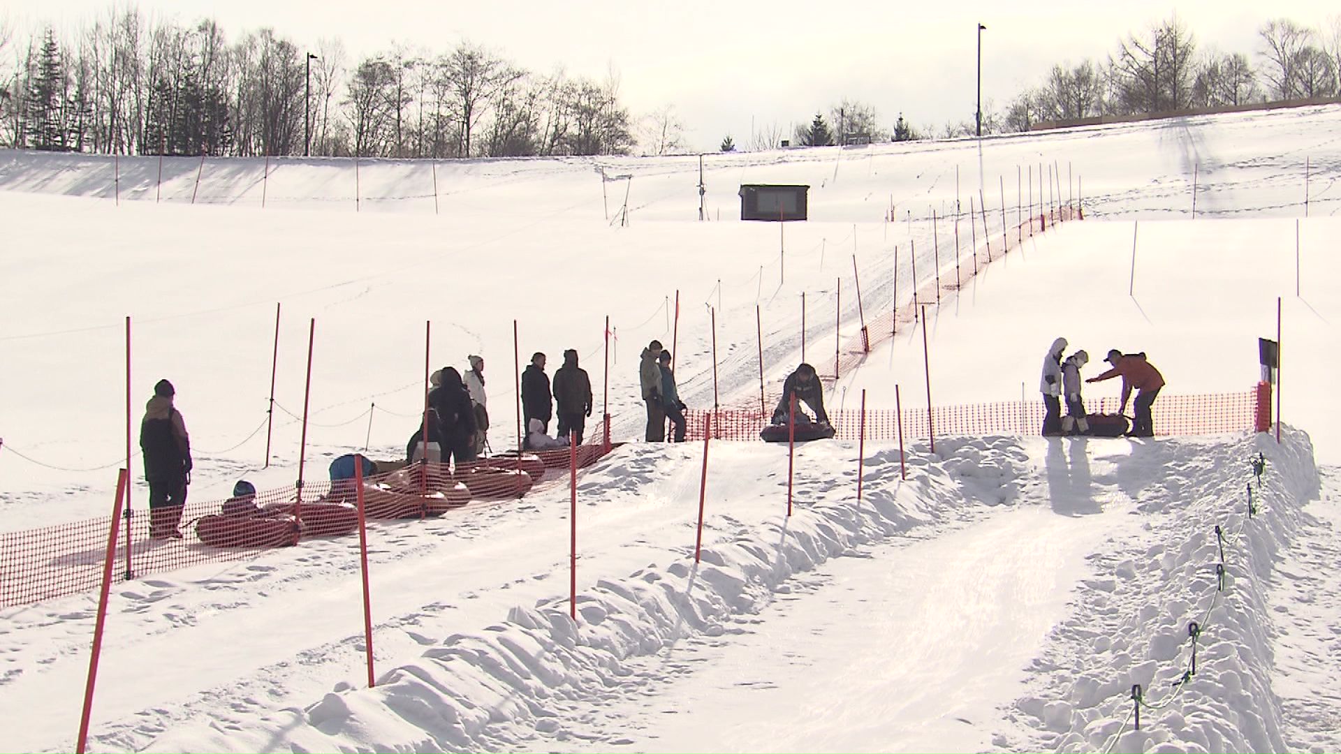 250メートルのゲレンデを滑れる!