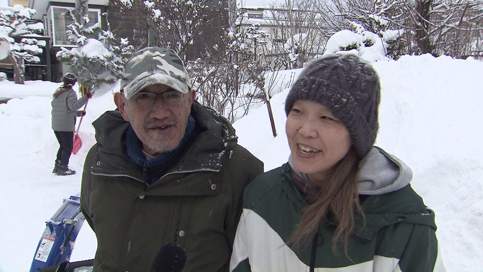 雪の多さに懸念を示す人々