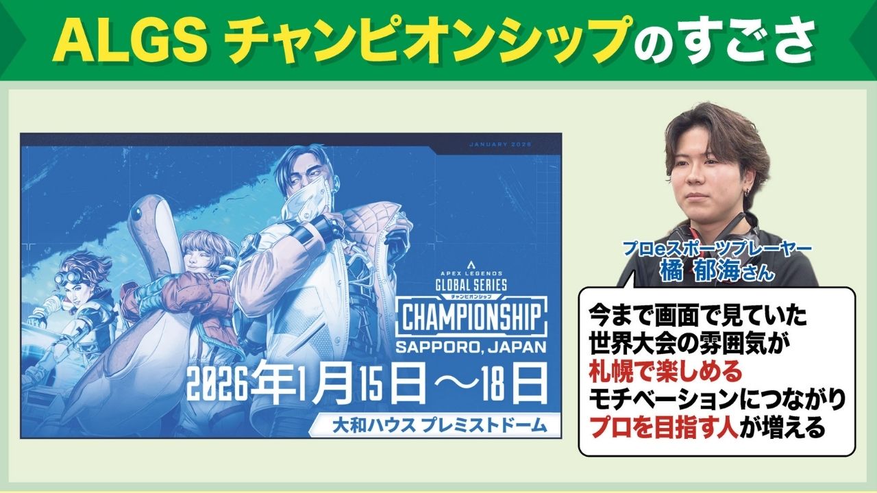 ALGSチャンピオンシップの凄さ