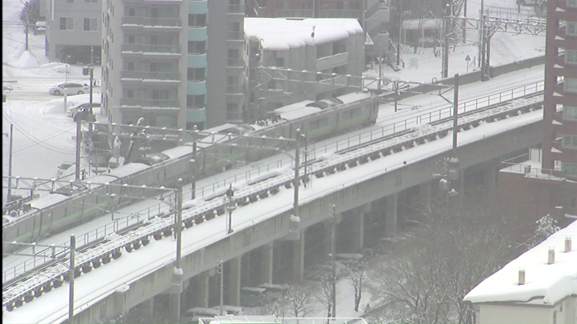 交通機関にも大雪の影響が