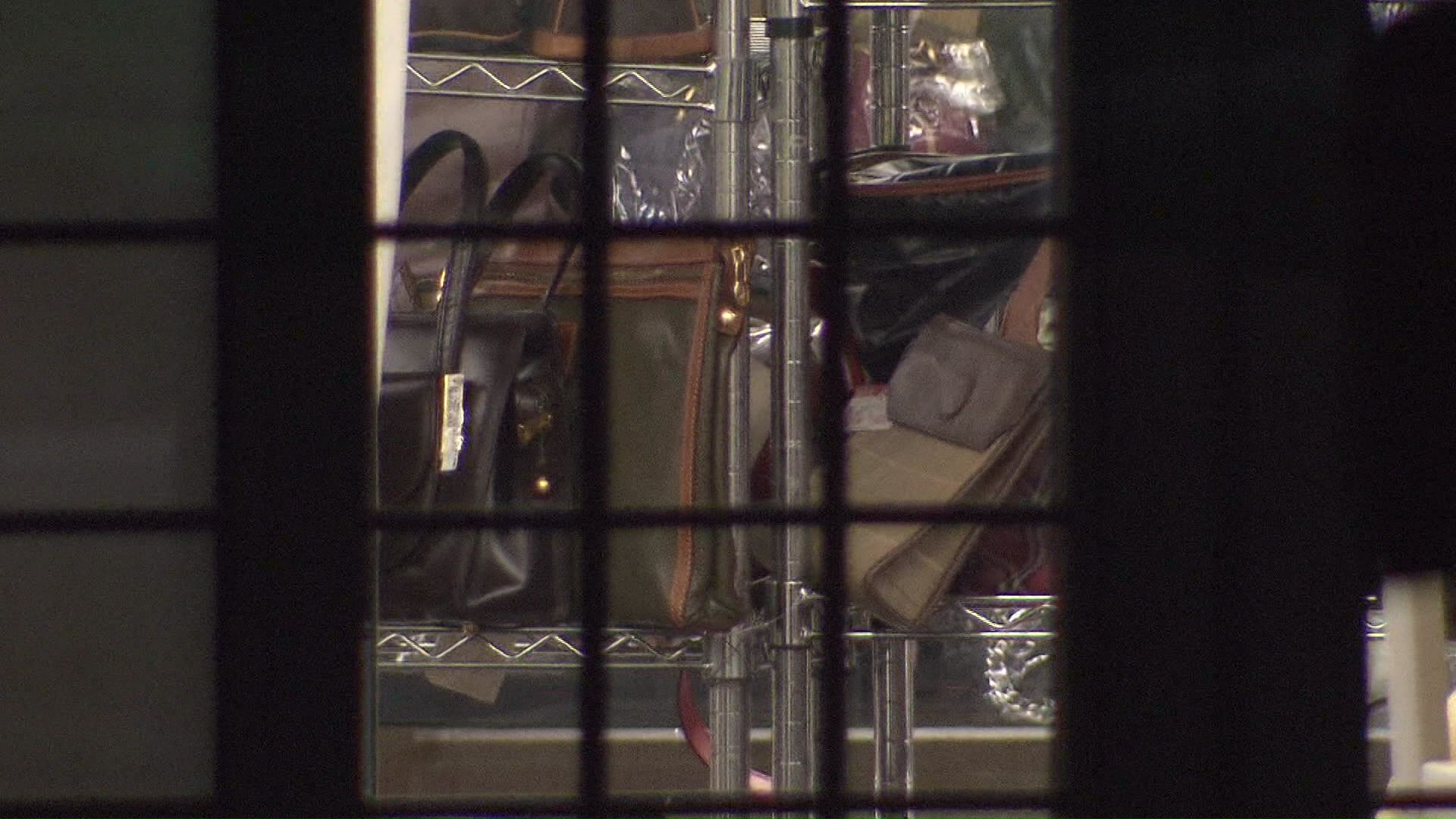 被害に遭った札幌市手稲区のブランドショップ（2025年9月）