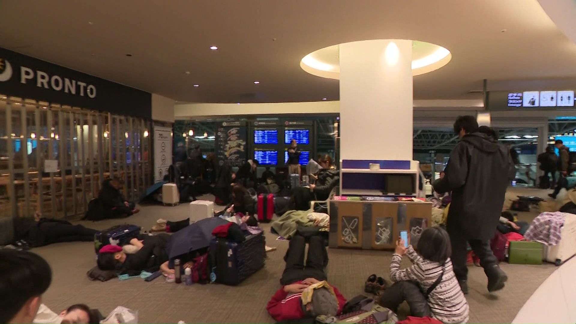 1月26日の新千歳空港